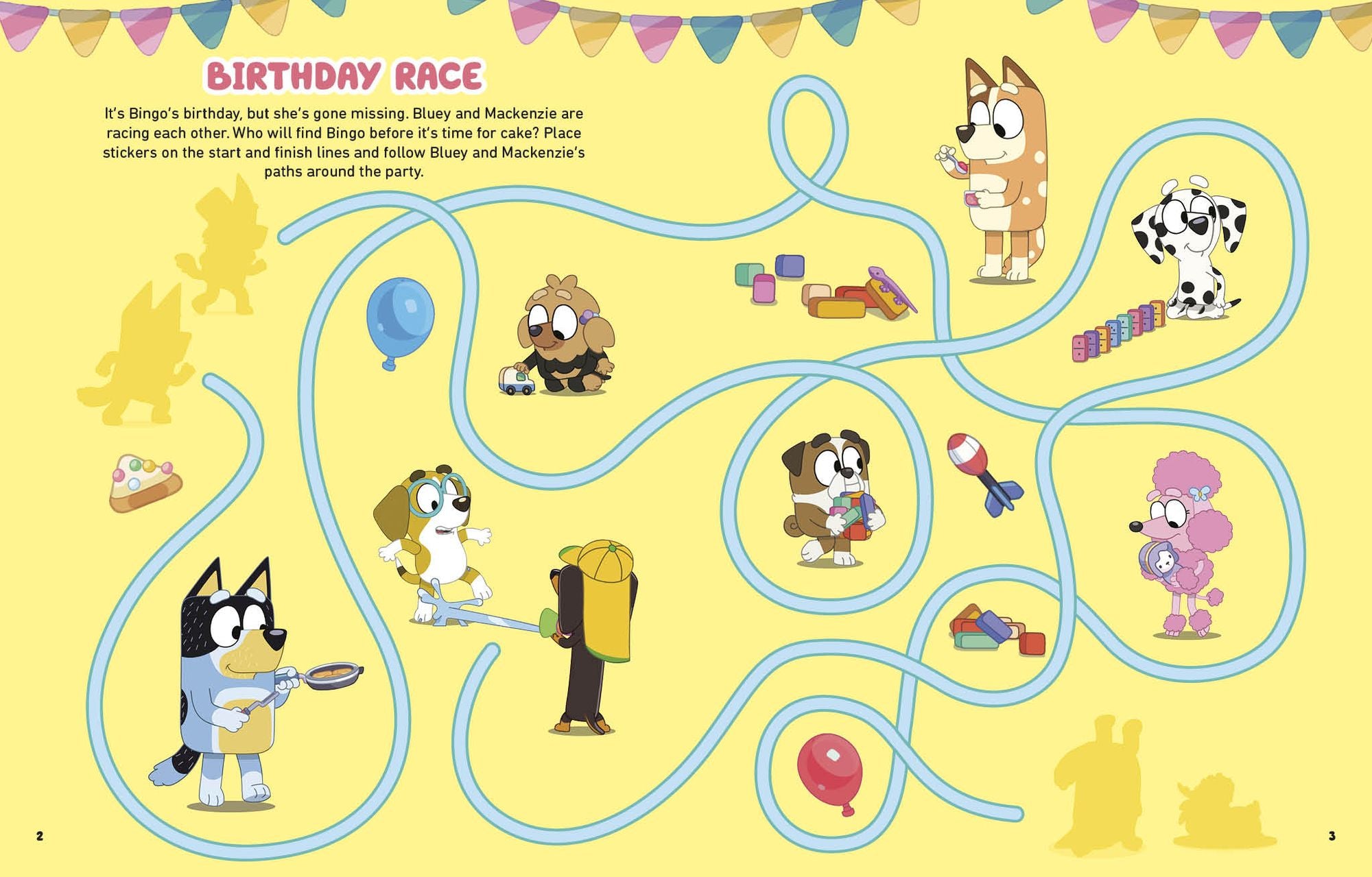 Bluey and Friends: A Sticker & Activity Book