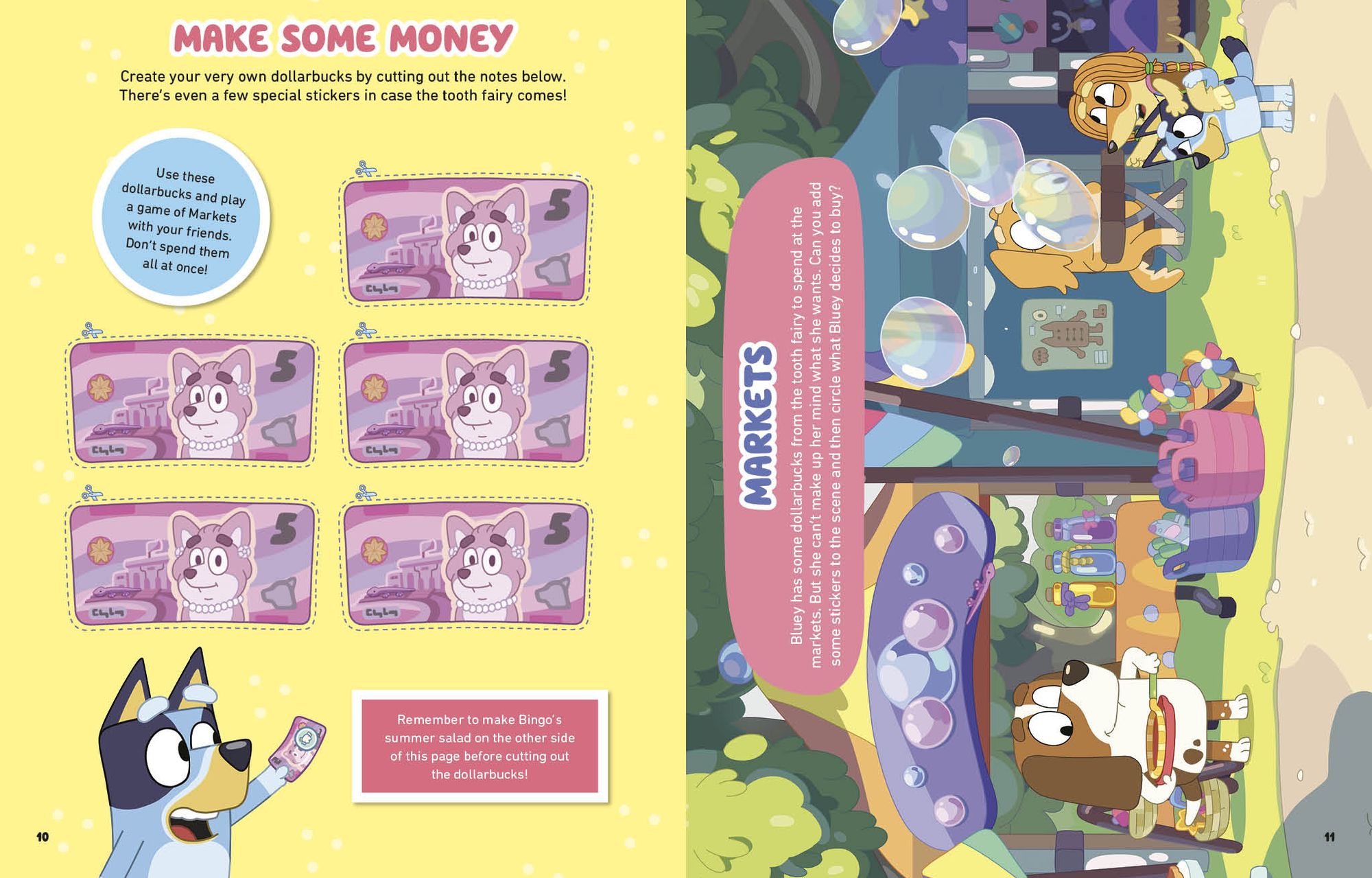 Bluey and Friends: A Sticker & Activity Book