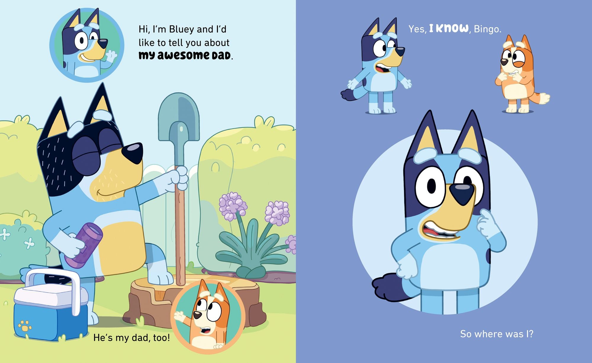 My Dad Is Awesome by Bluey and Bingo