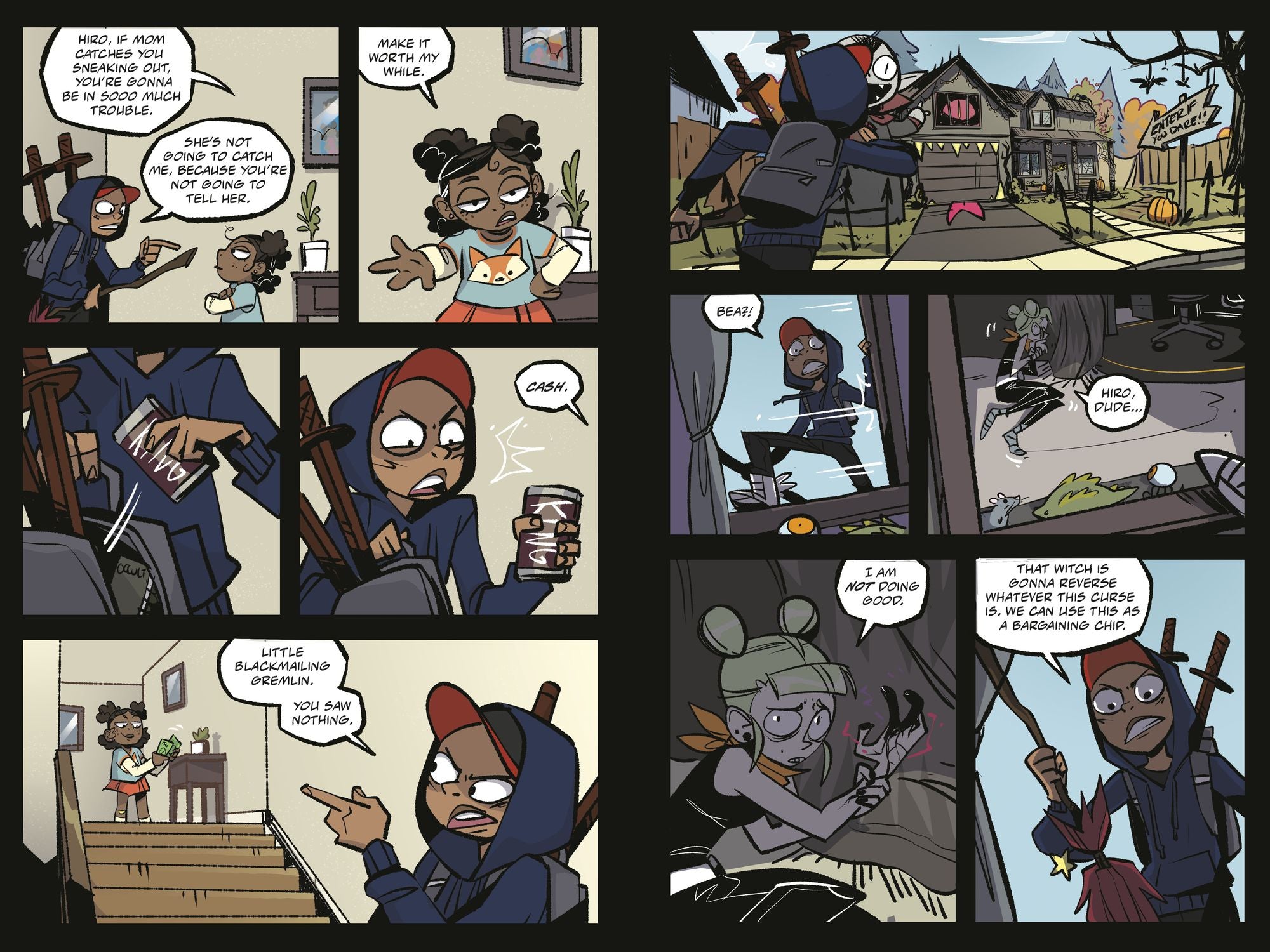 Hellaween: Spellbent: A Graphic Novel