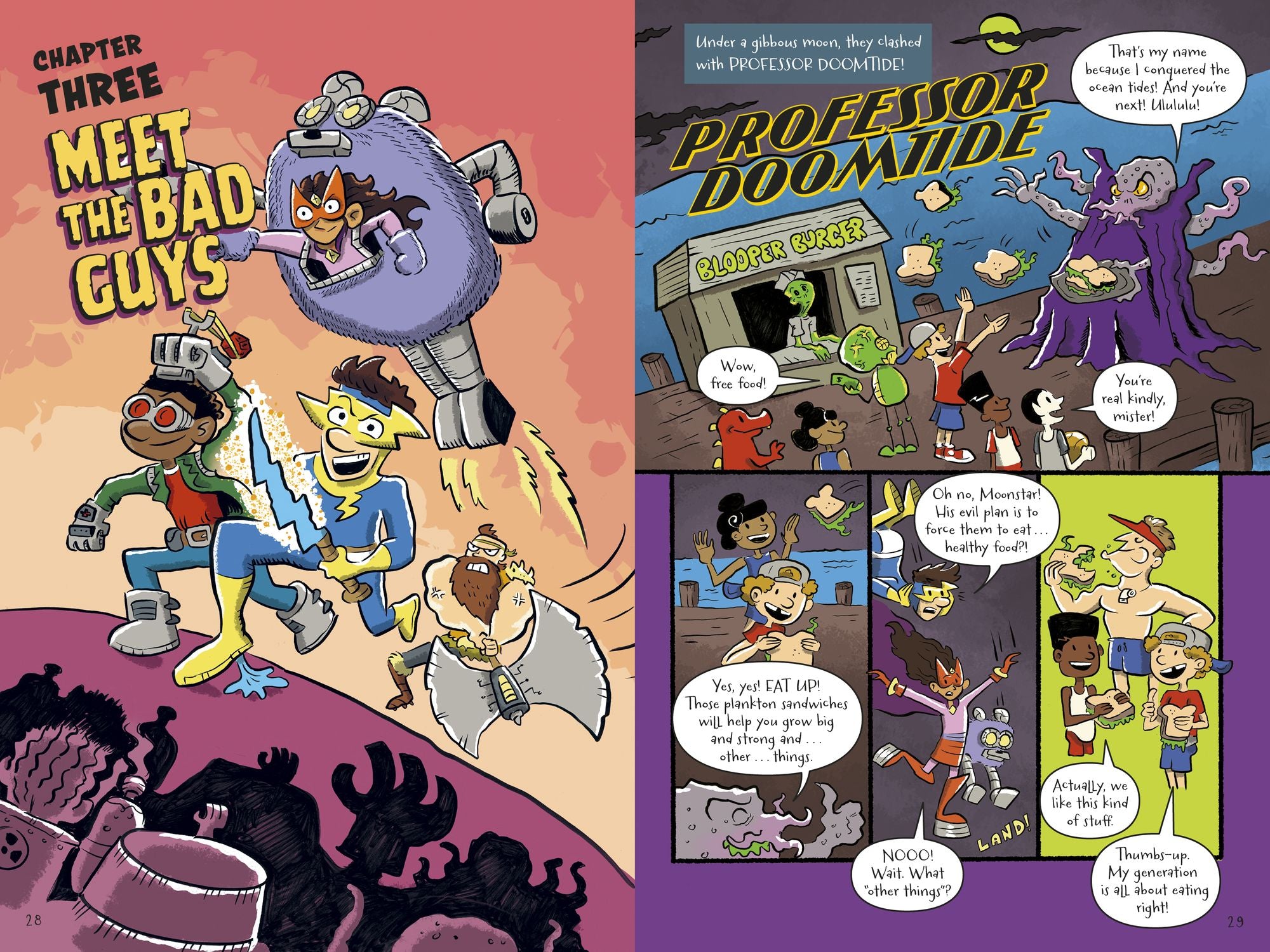The Last Comics on Earth: Too Many Villains!: From the Creators of The Last Kids on Earth