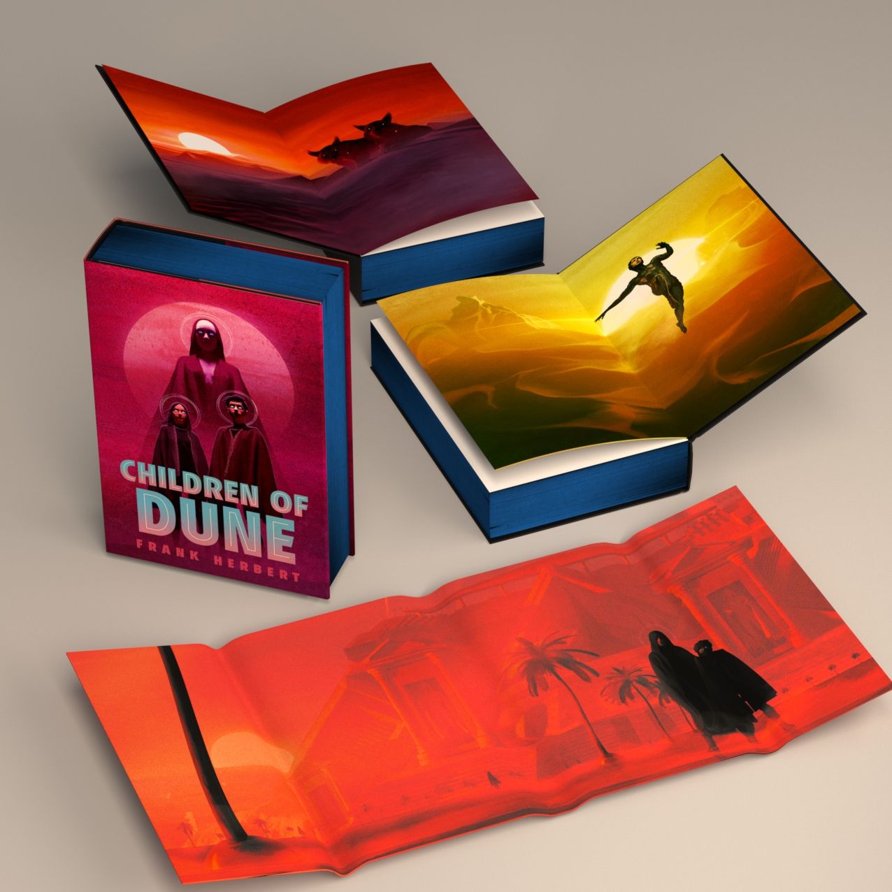 Frank Herbert's Dune Saga Books 1-3 Deluxe Hardcover Boxed Set: Dune,