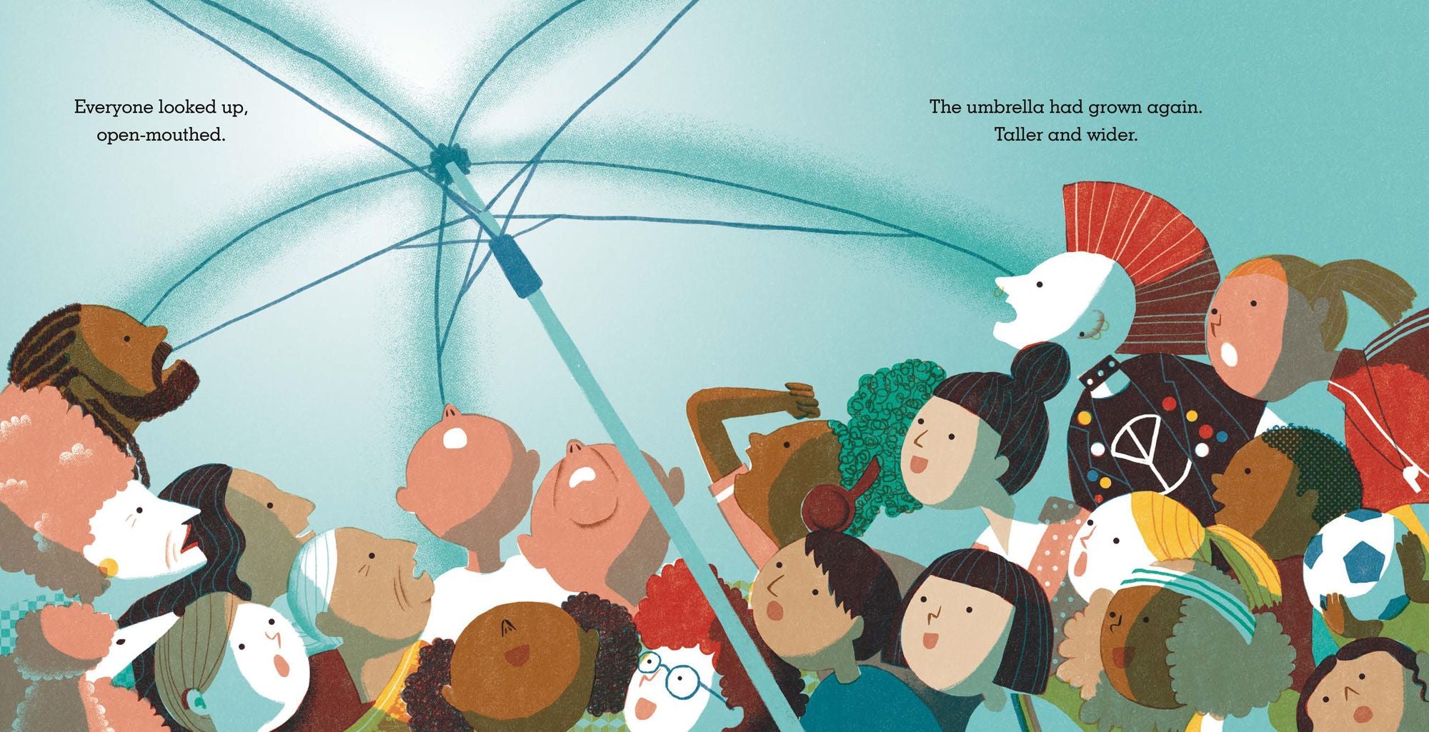 The Blue Umbrella