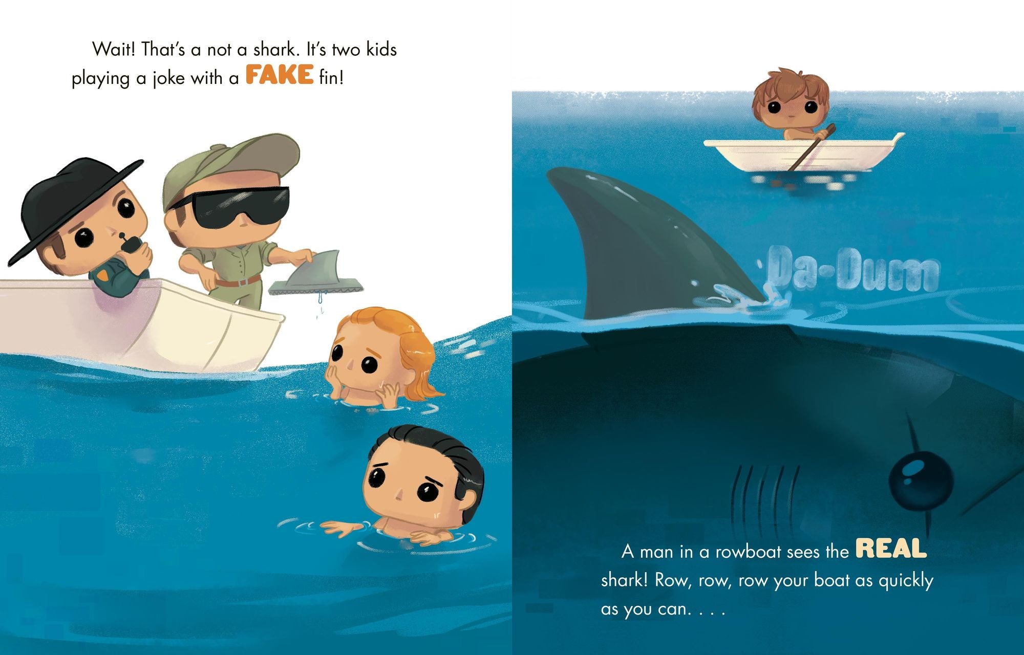 JAWS: Big Shark, Little Boat! A Book of Opposites (Funko Pop!)