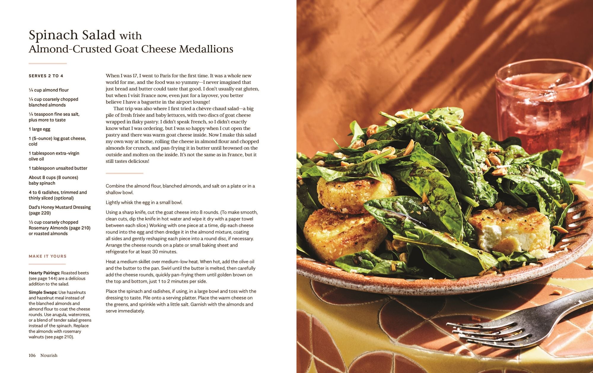 Nourish: Simple Recipes to Empower Your Body and Feed Your Soul: A Healthy Lifestyle Cookbook