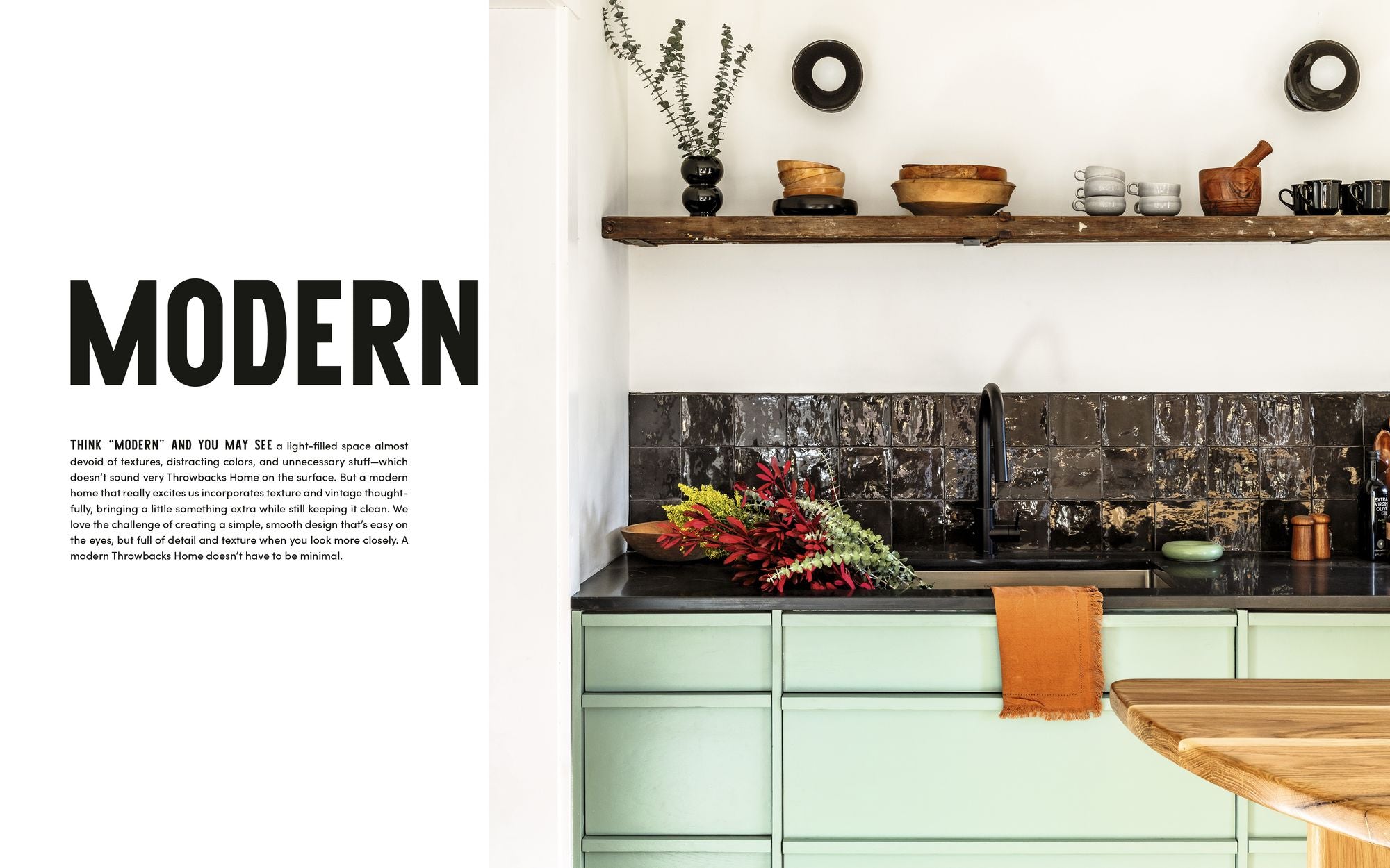 Throwbacks Home Interiors: One of a Kind Home Design from Reclaimed and Salvaged Goods