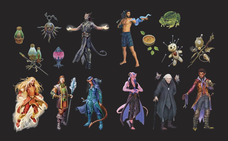 Dungeons & Dragons Stickerology: Legendary Stickers of Monsters, Magical Items, and More: Stickers for Journals, Water Bottles, Laptops, Planners, and More