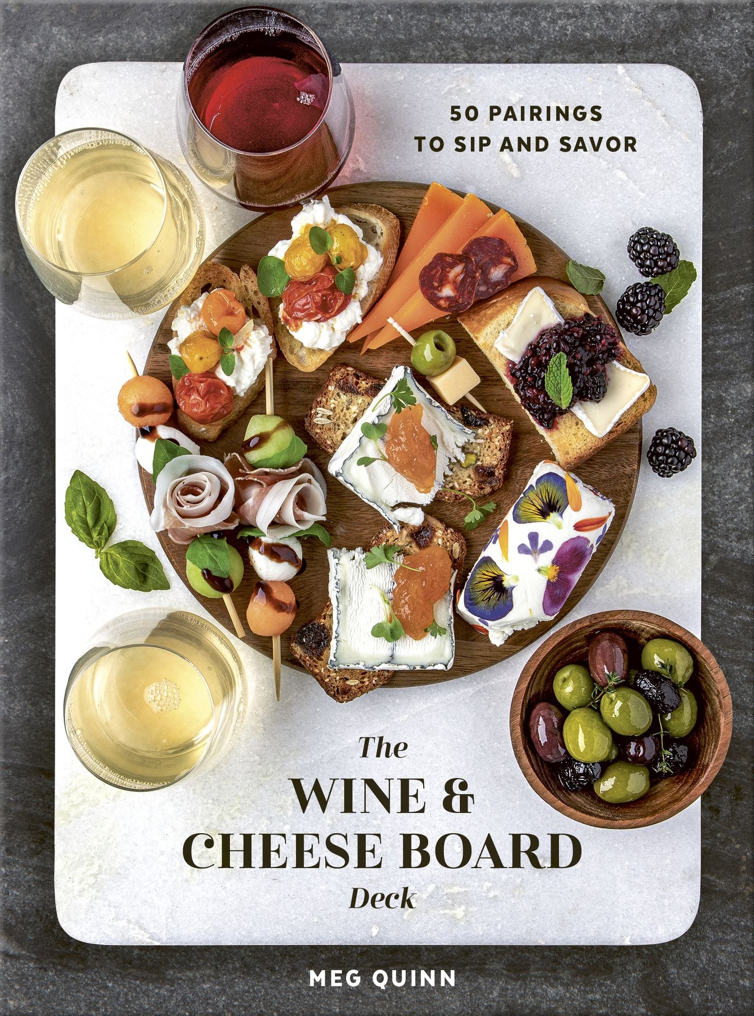 The Wine and Cheese Board Deck: 50 Pairings to Sip and Savor: Cards
