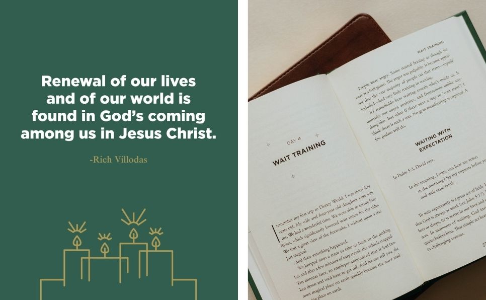 Waiting for Jesus: An Advent Invitation to Prayer and Renewal: An Advent Christmas Devotional