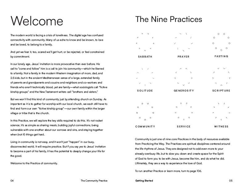 The Community Practice: A Four-Session Guide to Cultivating Community in the Way of Jesus