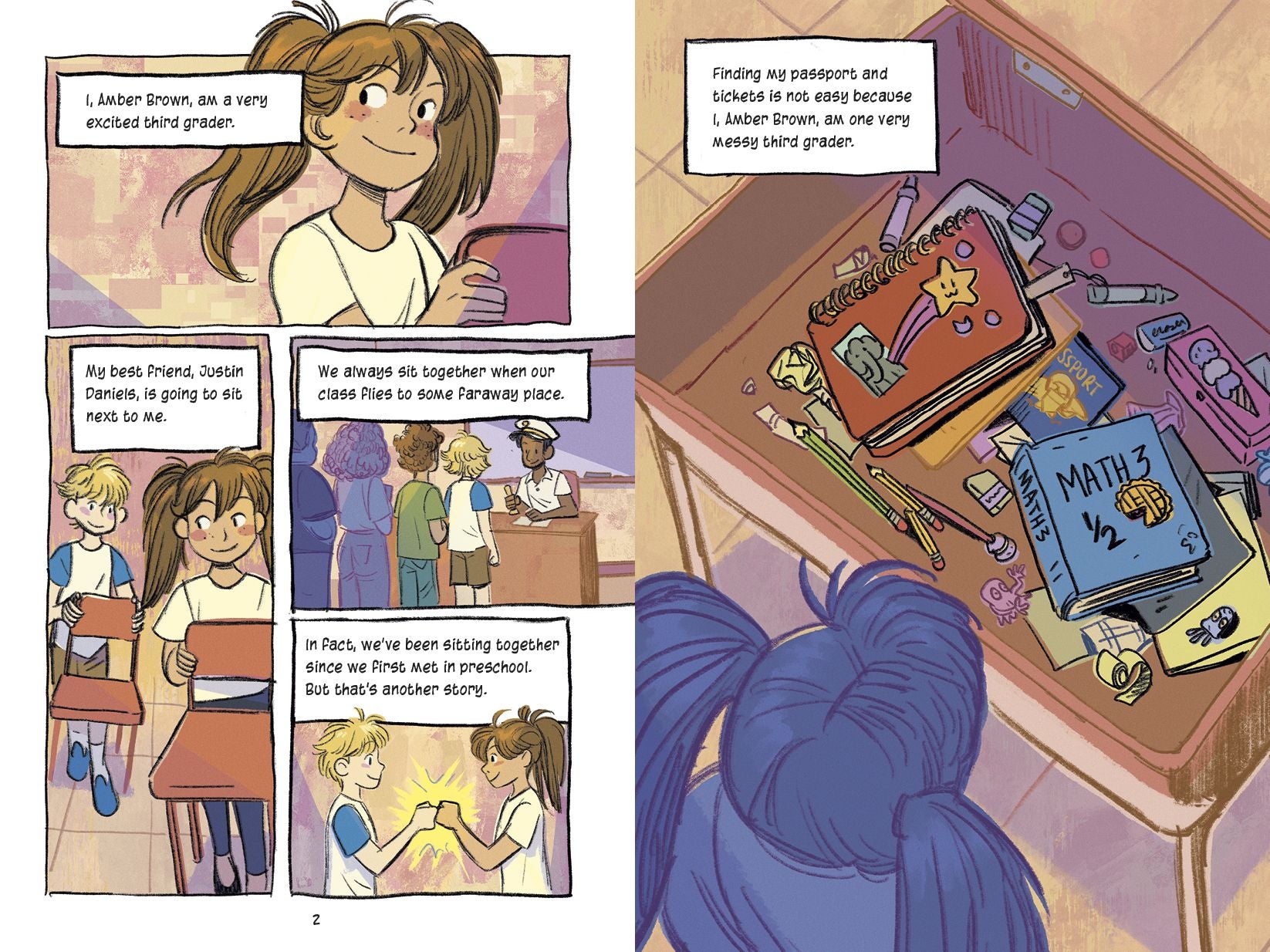 Amber Brown Is Not a Crayon: The Graphic Novel