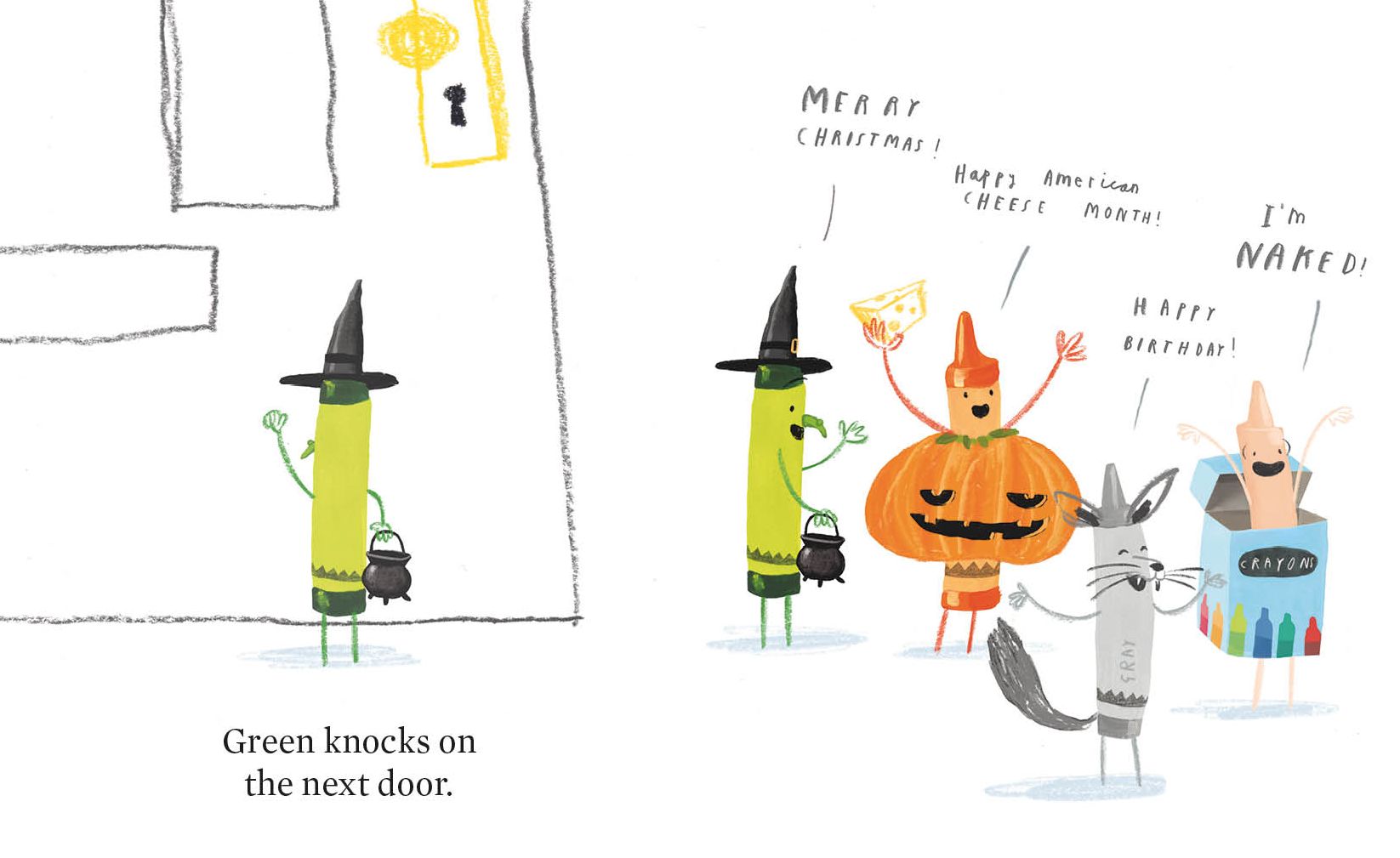 The Crayons Trick or Treat