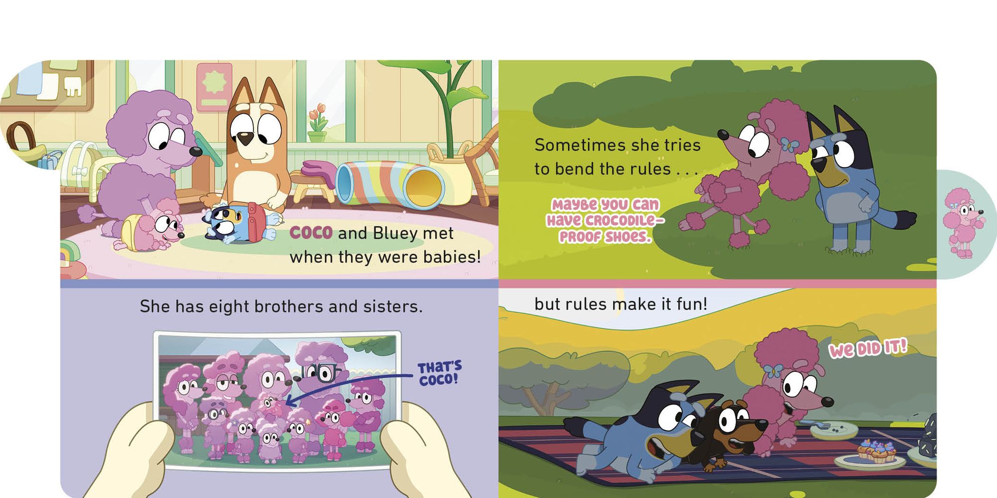 Meet Bluey's Friends: A Tabbed Board Book