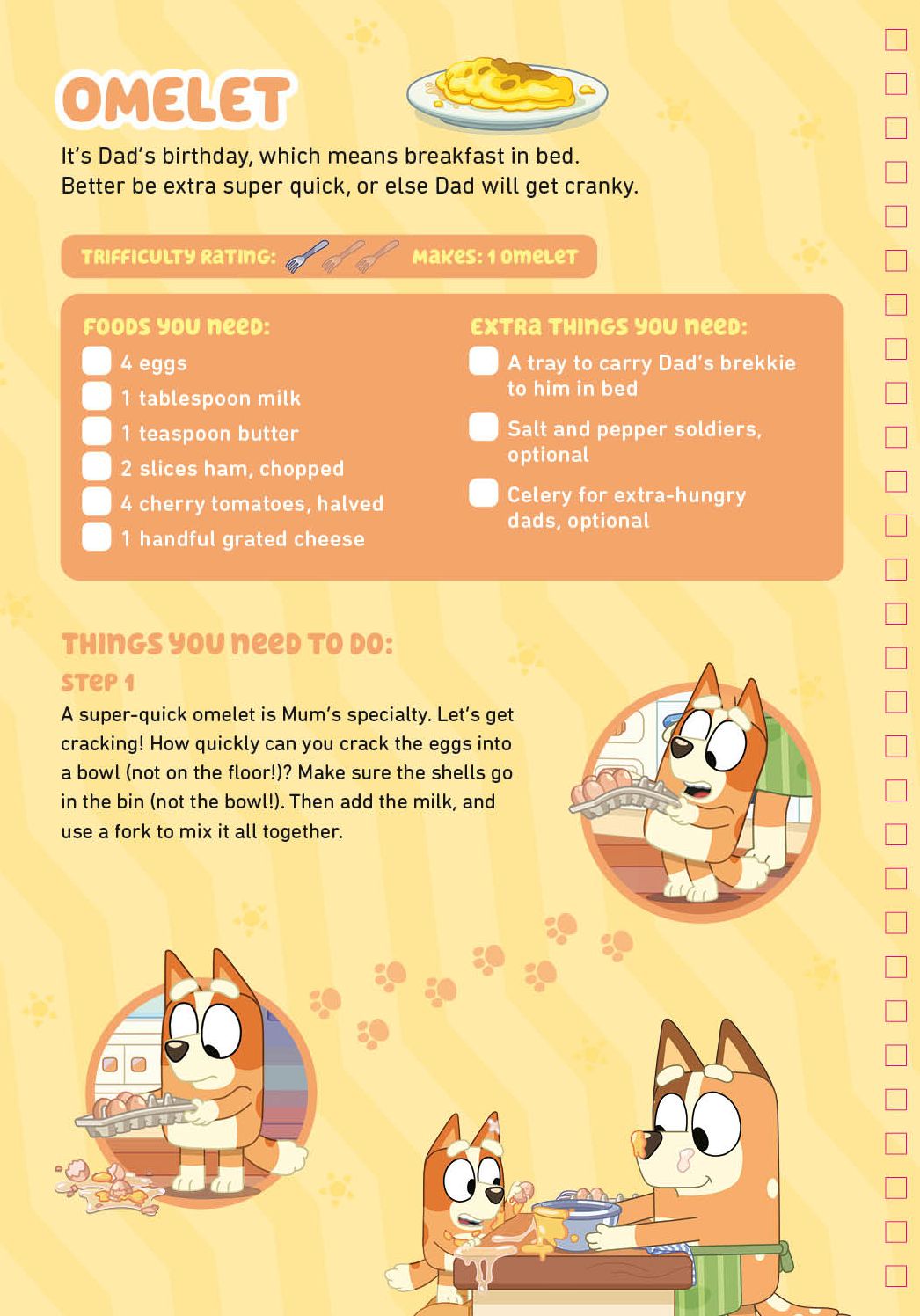 Bluey and Bingo's Fancy Restaurant Cookbook: Yummy Recipes, for Real Life