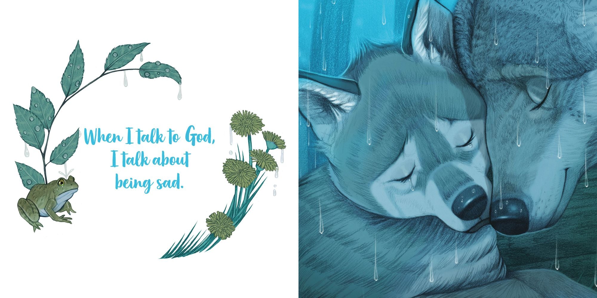 When I Talk to God, I Talk About Feelings