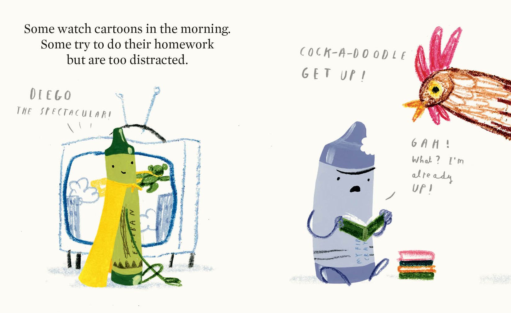 Good Morning, Crayons