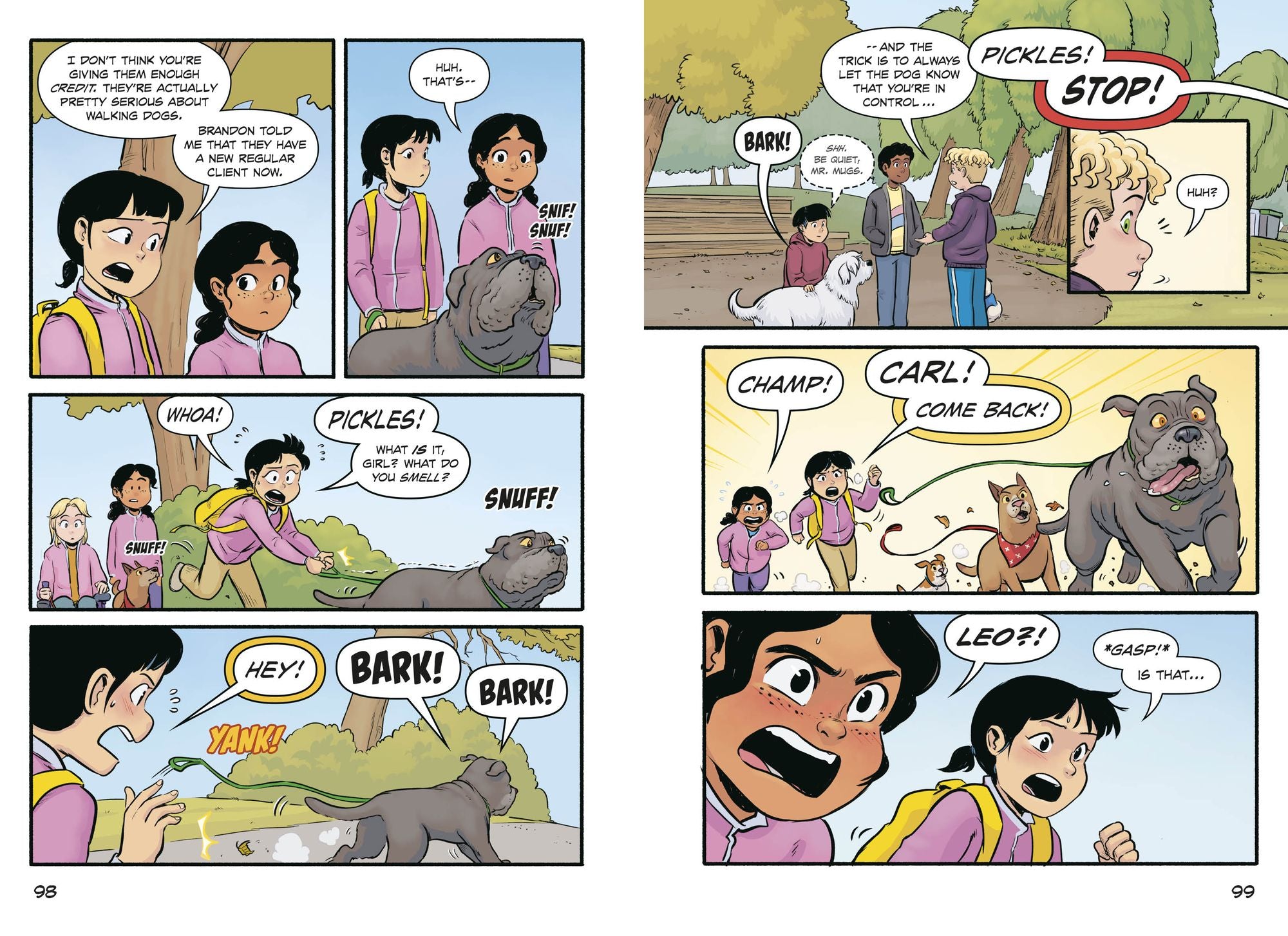 PAWS: The Trouble with Leo: A Graphic Novel