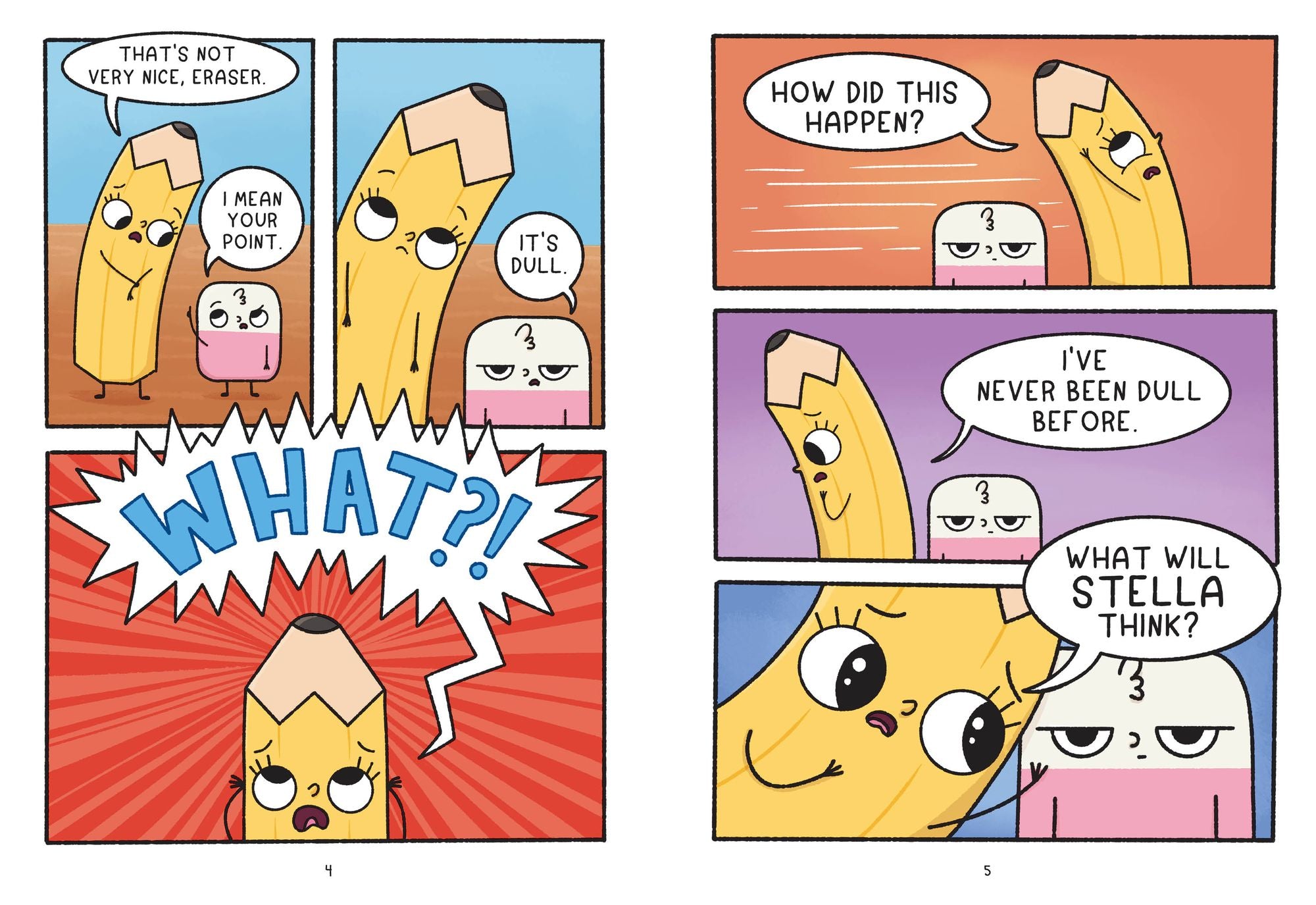 Pencil & Eraser: We Have a Dull-Emma!: An Early Reader Graphic Novel