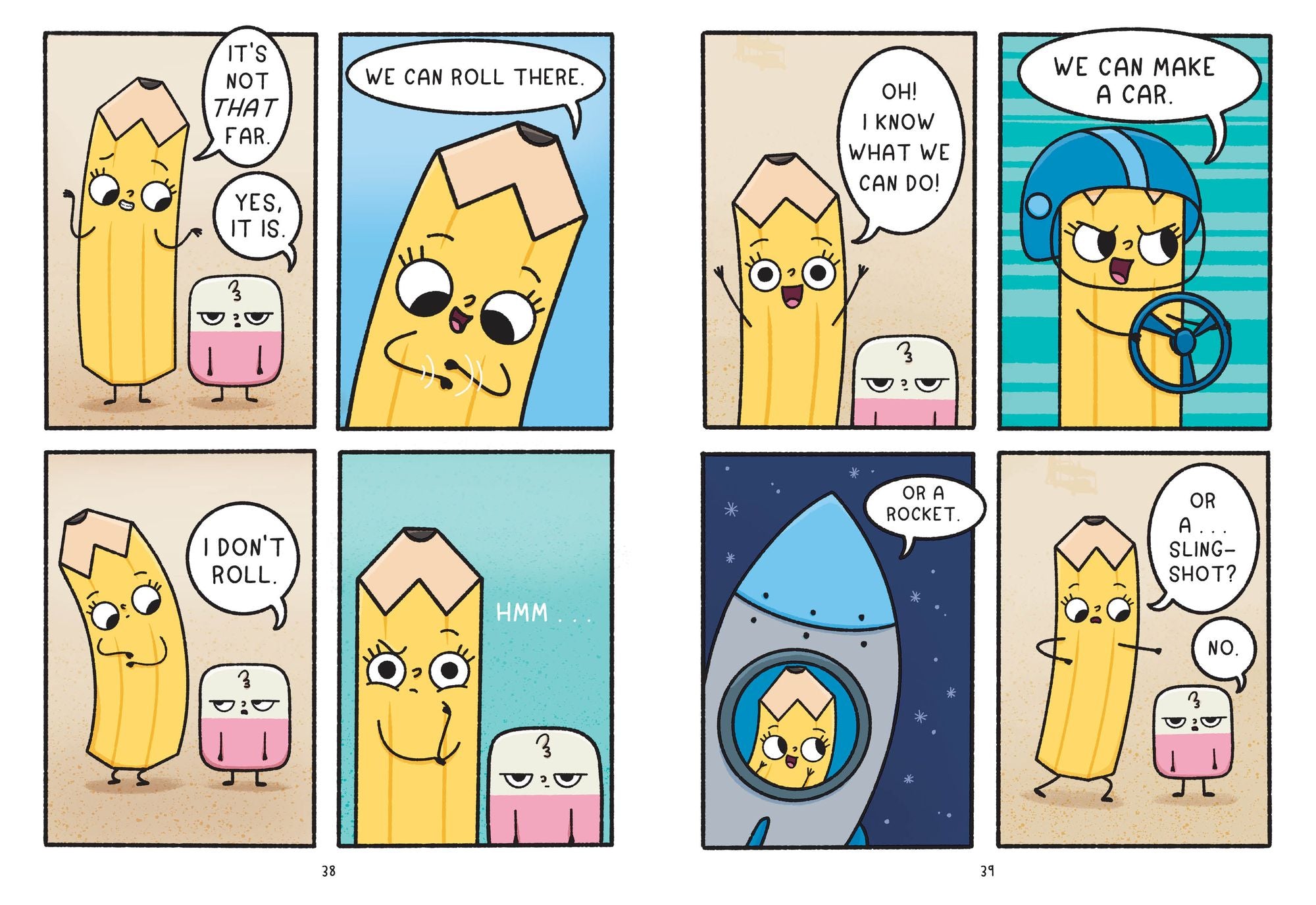 Pencil & Eraser: We Have a Dull-Emma!: An Early Reader Graphic Novel