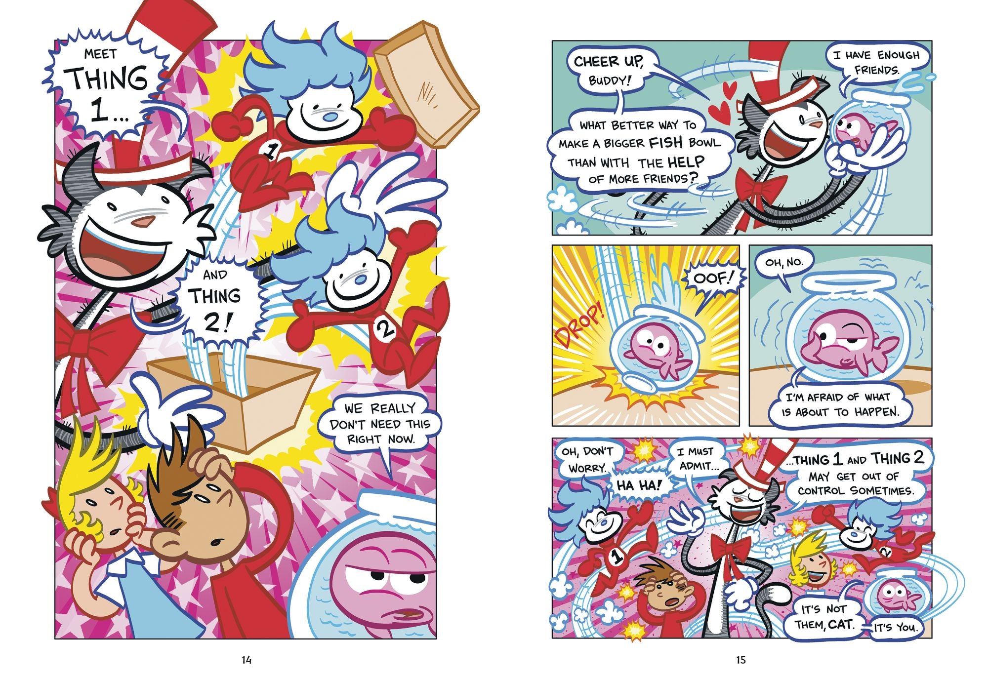 Dr. Seuss Graphic Novel: Cat Out of Water: A Cat in the Hat Story