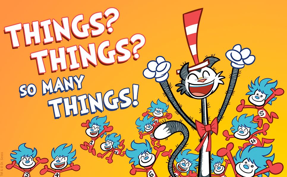 Dr. Seuss Graphic Novel: Thing One and Thing Two Have Homework to Do: A Cat in the Hat Story