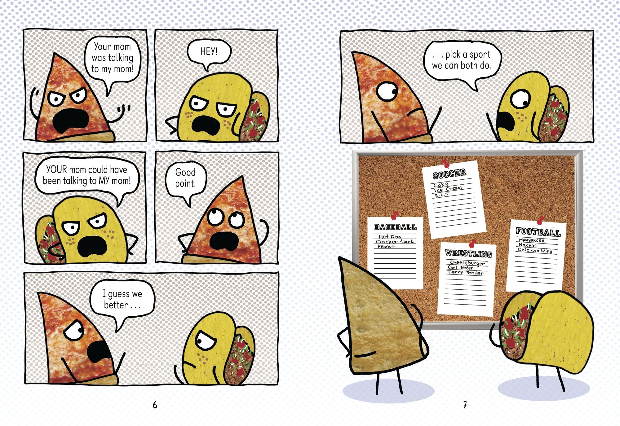 Pizza and Taco: Wrestling Mania!: (A Graphic Novel)