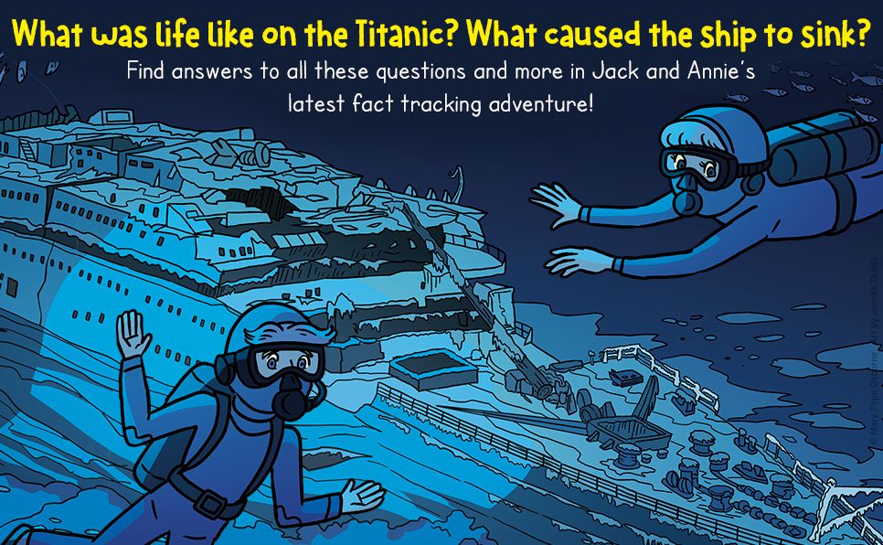 Magic Tree House Fact Tracker Graphic Novel: Titanic