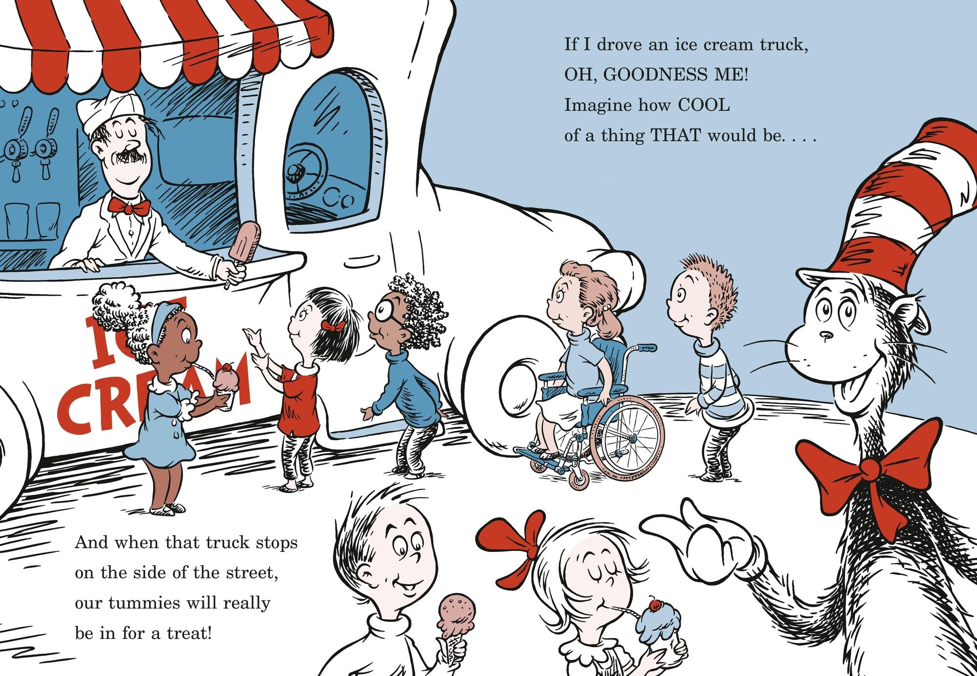 If I Drove an Ice Cream Truck--by the Cat in the Hat