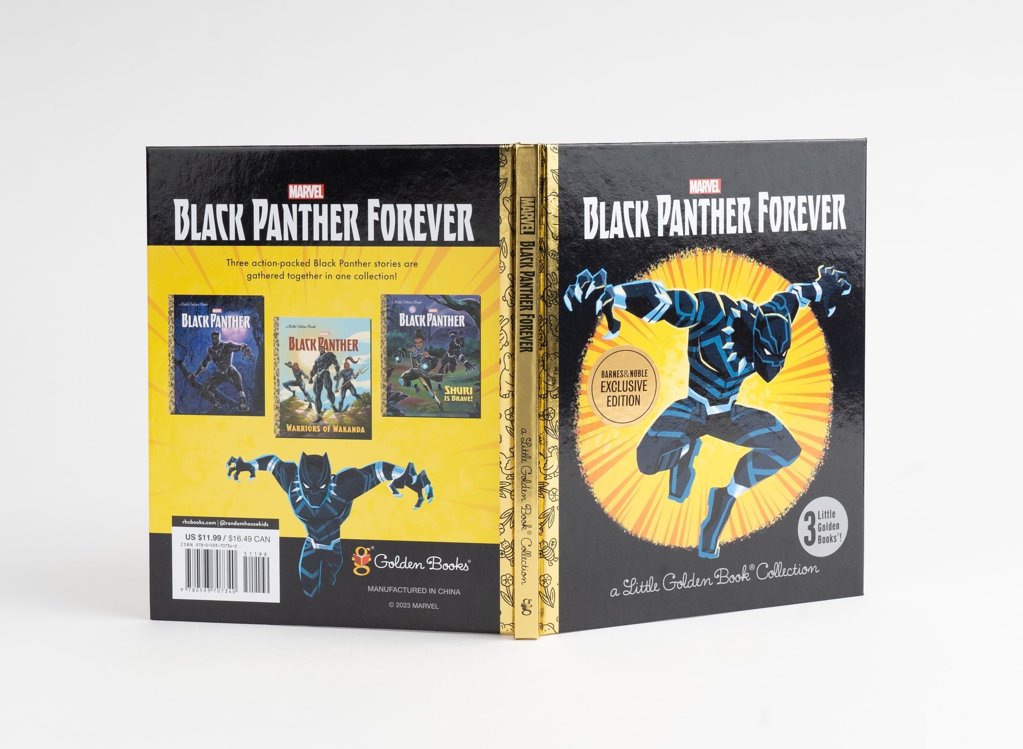 Black Panther Forever: A Little Golden Book Collection (B&N Exclusive Edition)