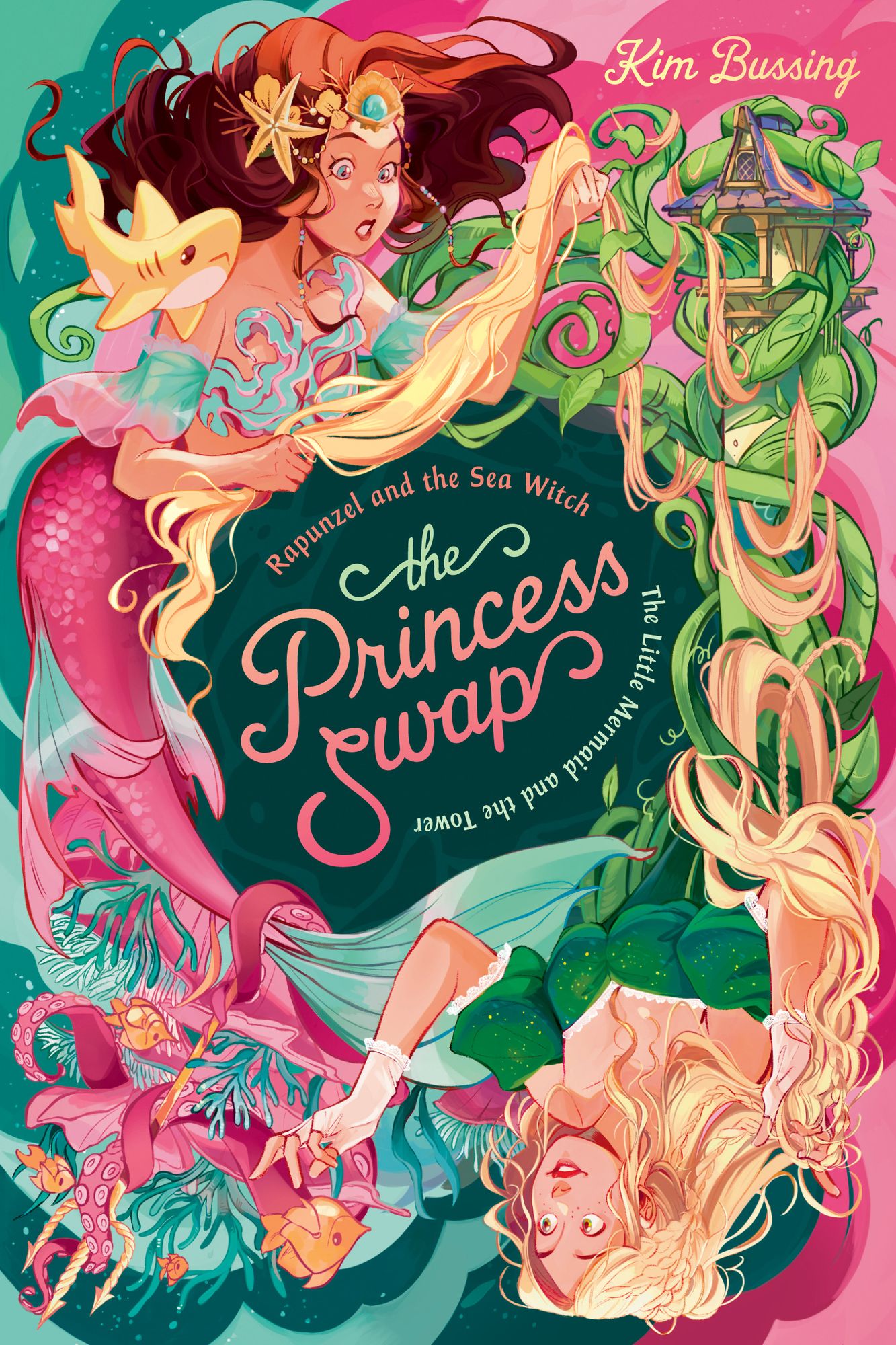 Rapunzel and the Sea Witch (or, The Little Mermaid and the Tower)