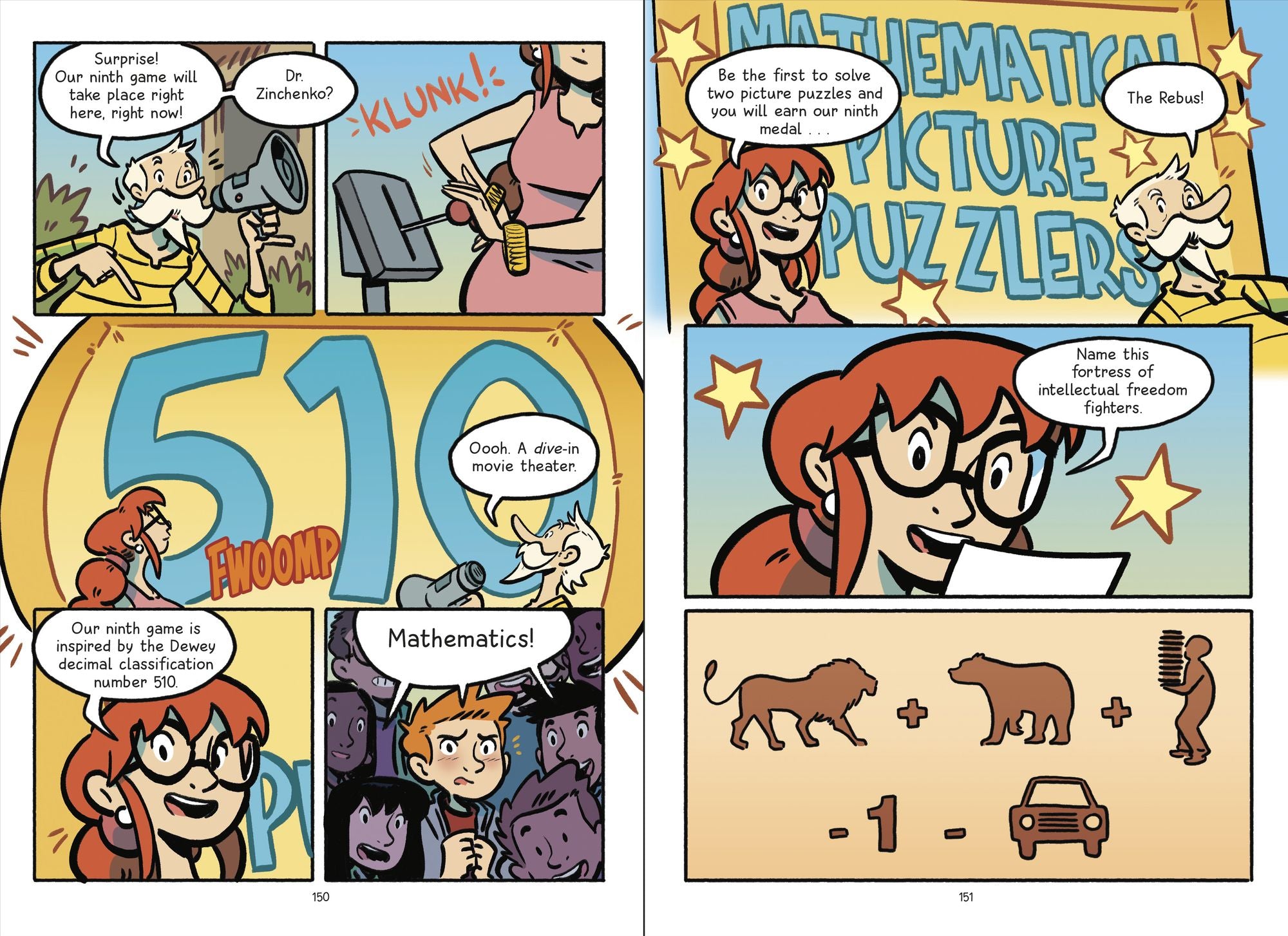 Mr. Lemoncello's Library Olympics: The Graphic Novel