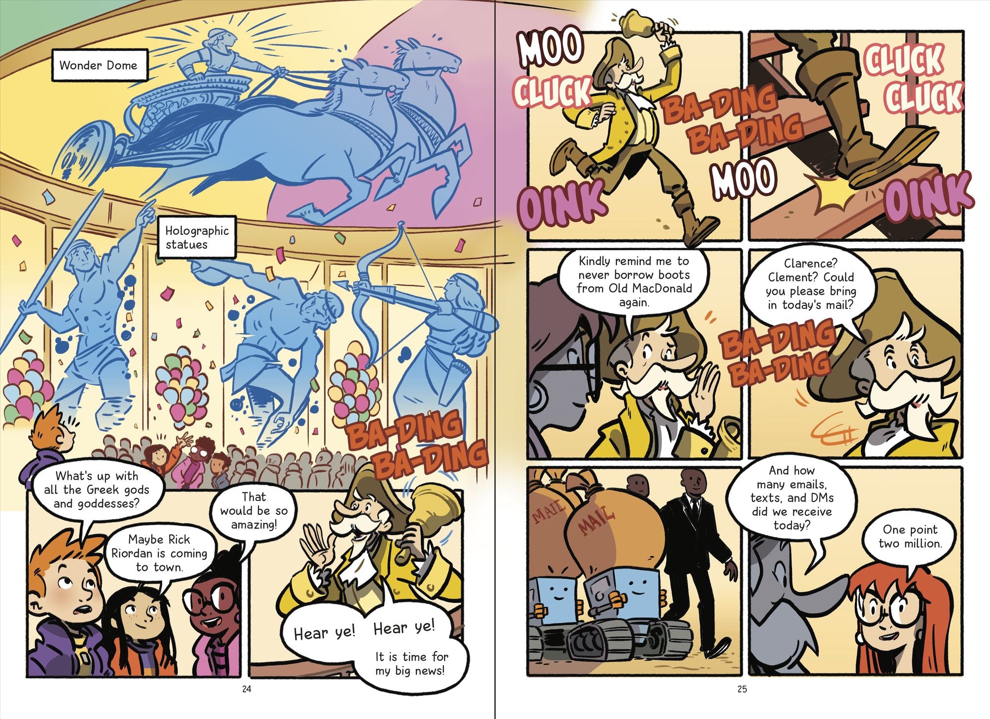 Mr. Lemoncello's Library Olympics: The Graphic Novel