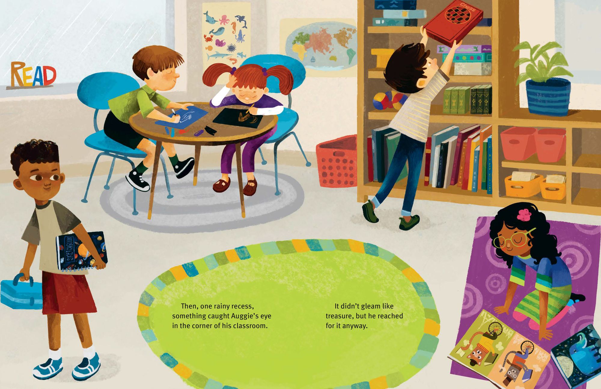 When Auggie Learned to Play Chess