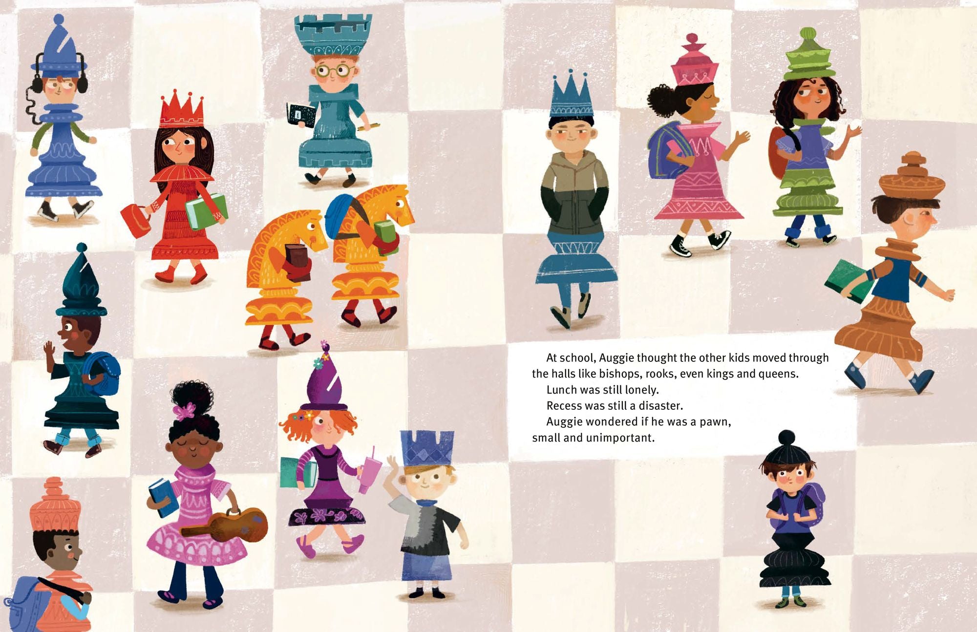 When Auggie Learned to Play Chess