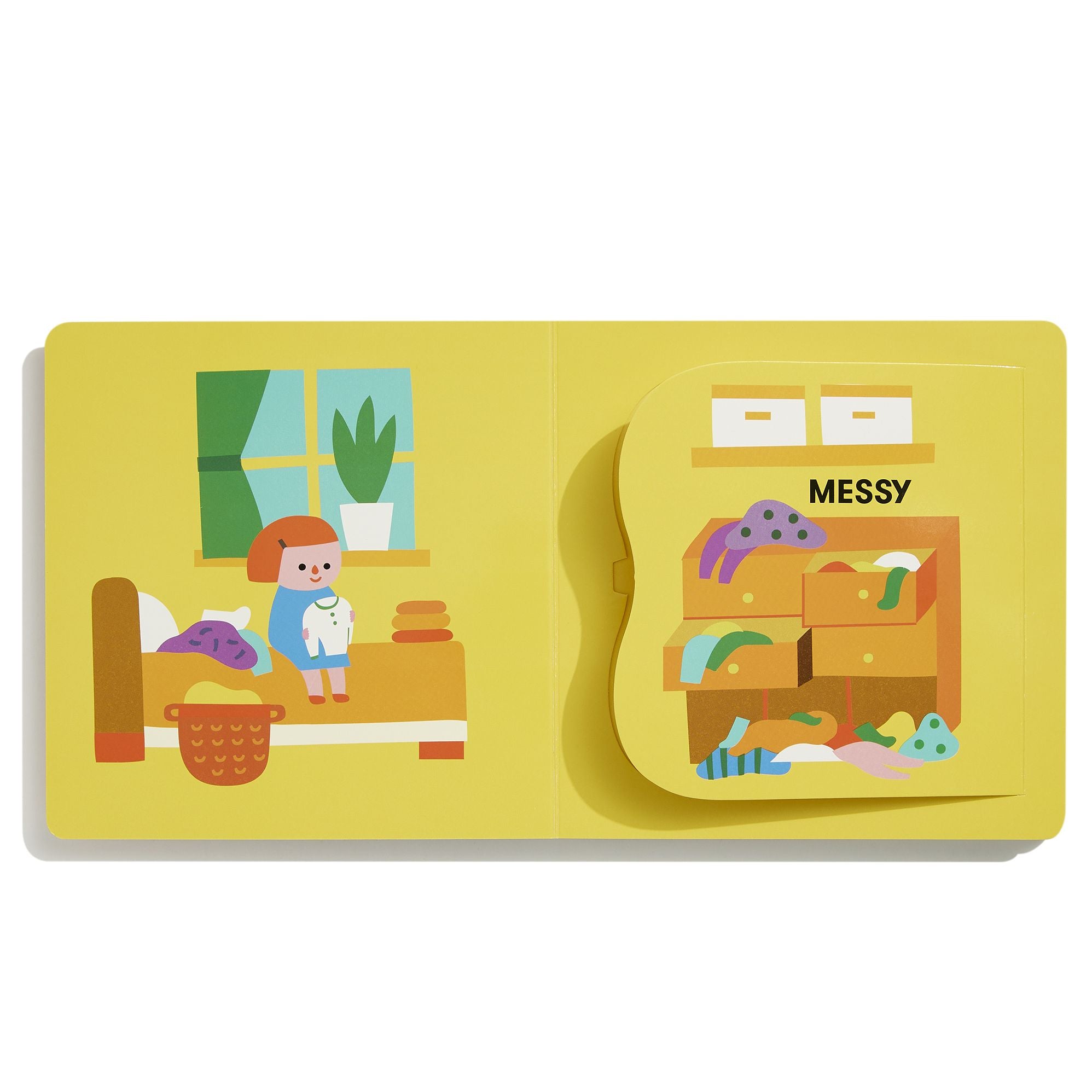 Messy or Neat?: A Lift-the-Flap Book: A Home Edit Board Book for Kids