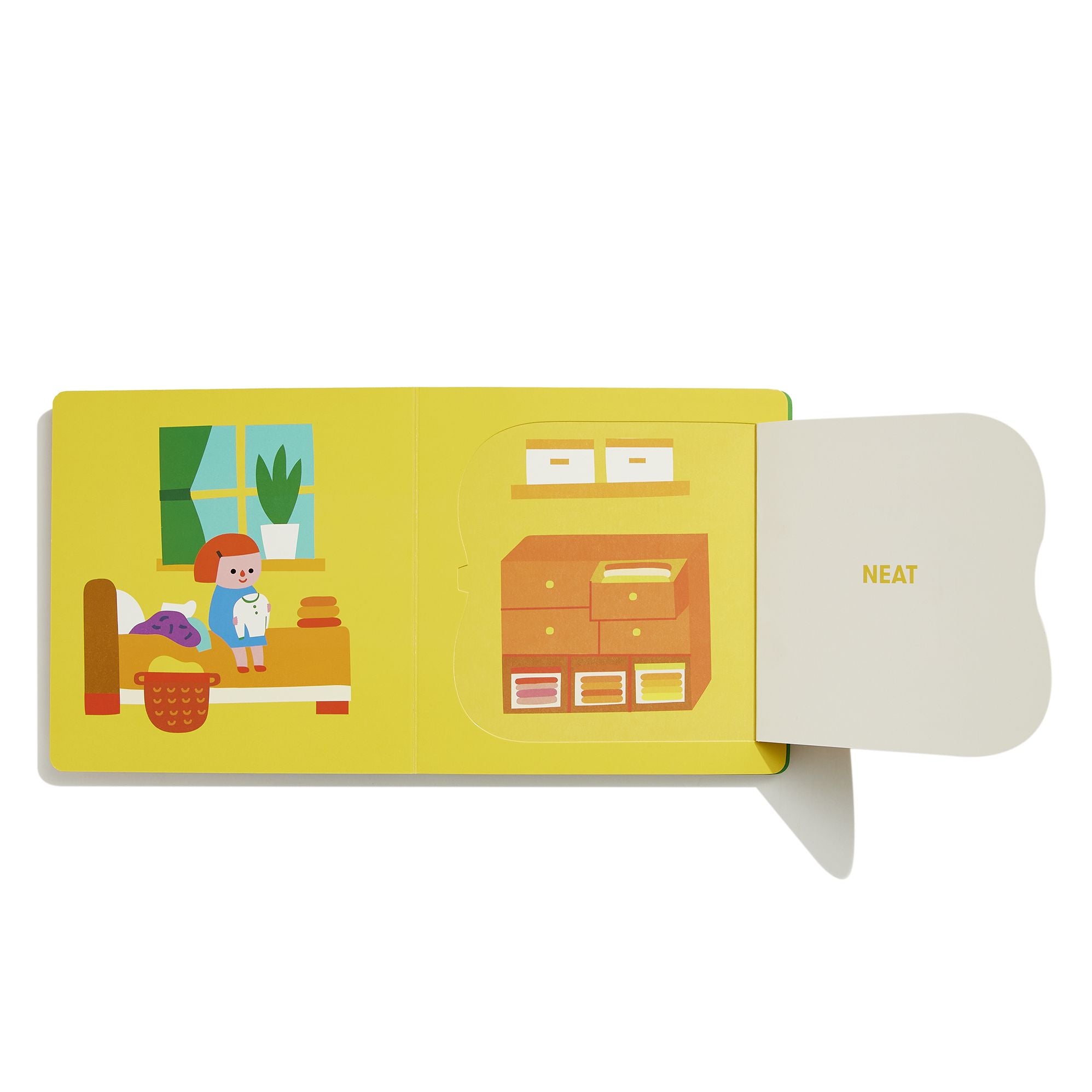 Messy or Neat?: A Lift-the-Flap Book: A Home Edit Board Book for Kids
