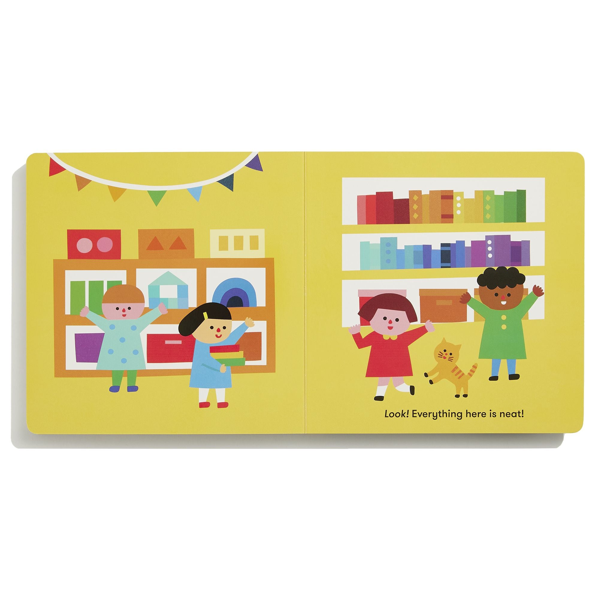 Messy or Neat?: A Lift-the-Flap Book: A Home Edit Board Book for Kids
