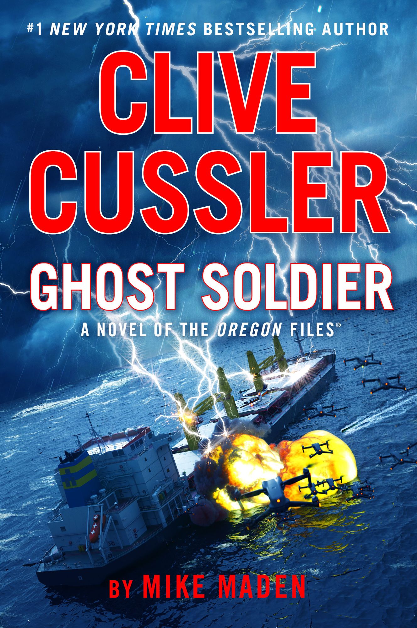 Clive Cussler Ghost Soldier (Oregon Files Series #18)