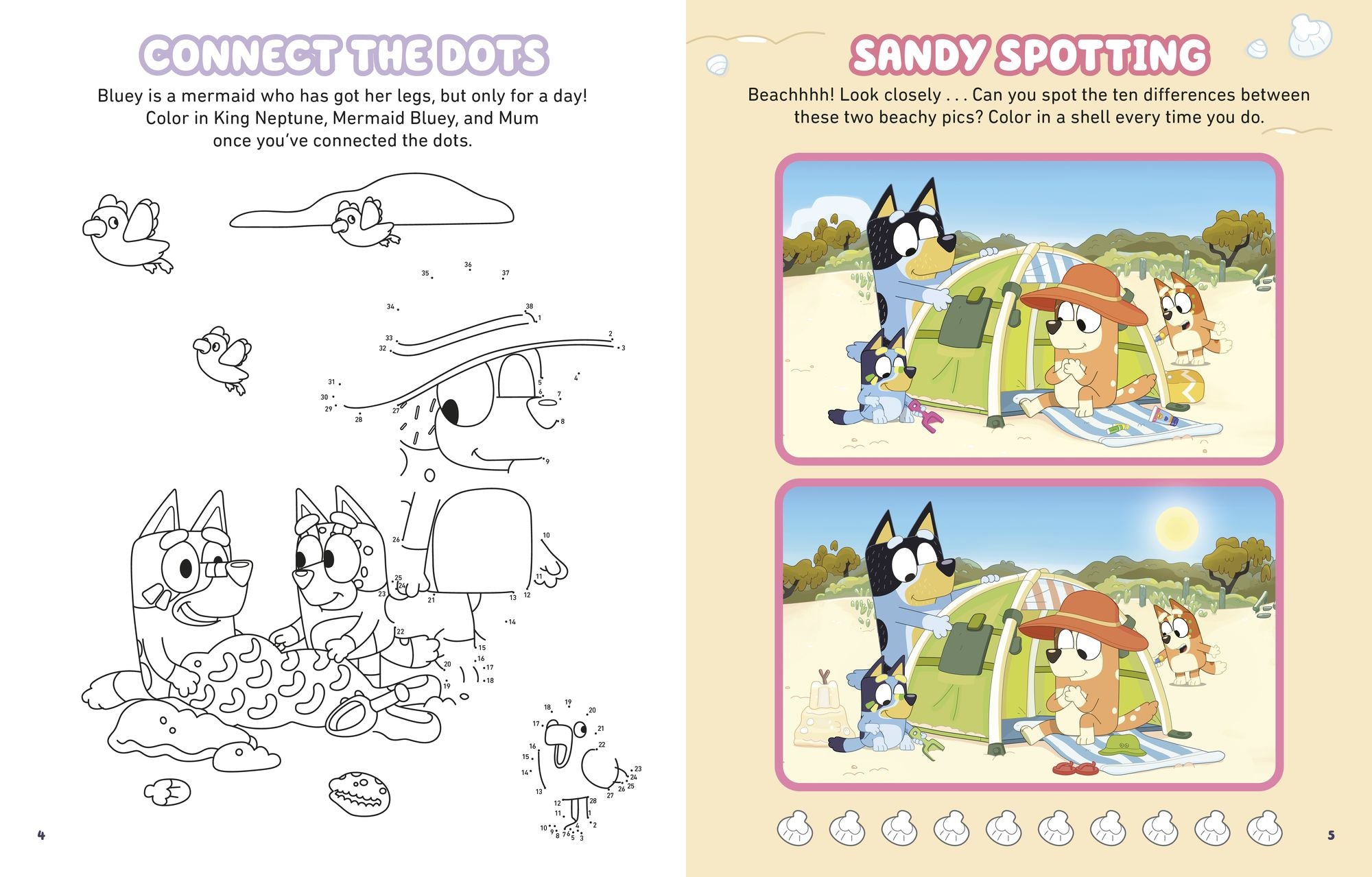 Bluey's Beach: An Activity Book