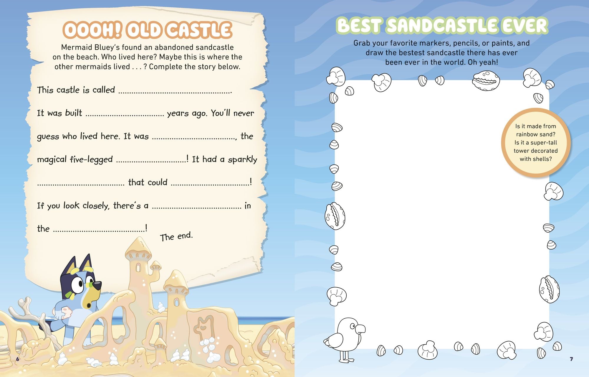 Bluey's Beach: An Activity Book