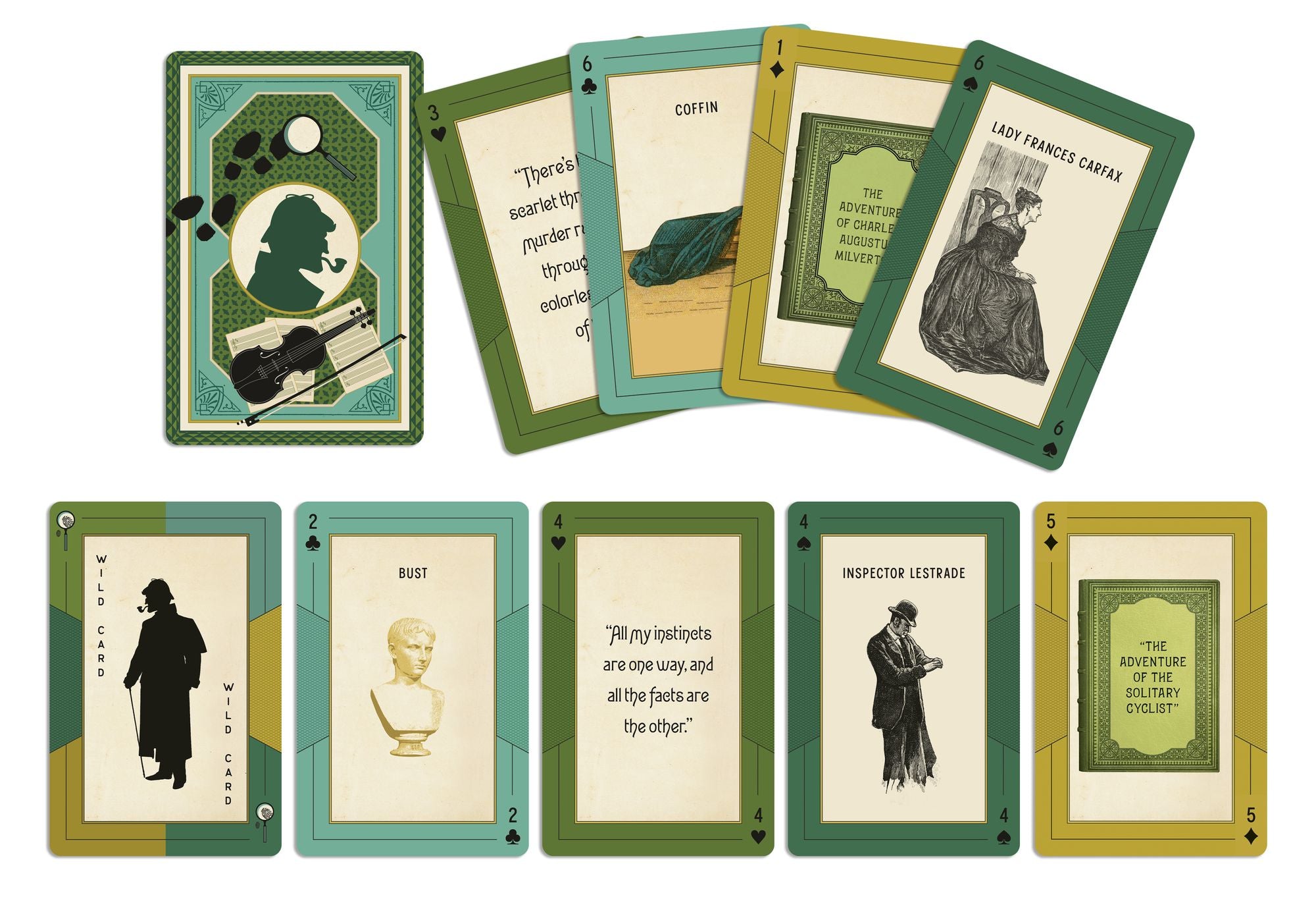 The Great Sherlock Deck: A Set of Holmes-Inspired Card Games