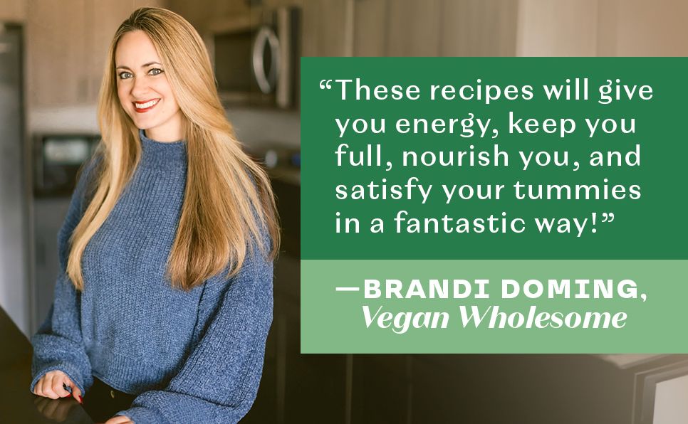 Vegan Wholesome: High-Protein Meals and Snacks to Energize and Nourish; A Cookbook