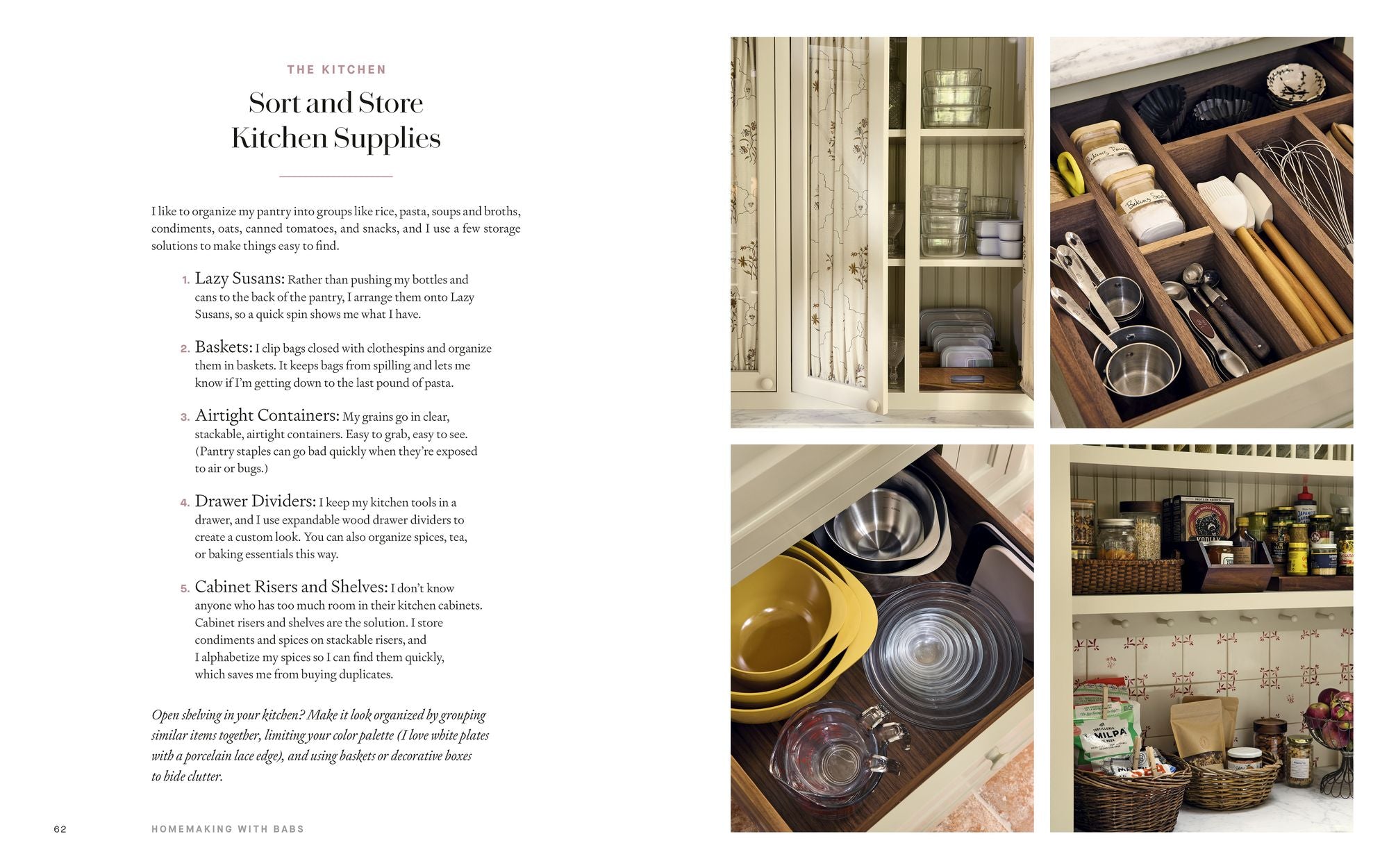Homemaking with Babs: Tips and Tricks for Making a House a Home