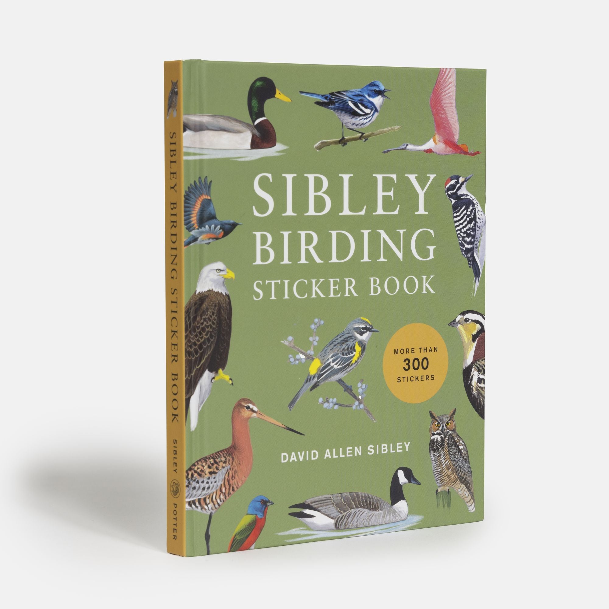 Sibley Birding Sticker Book: With More Than 300 Stickers: Stickers for Journals, Water Bottles, Laptops, Planners, and More