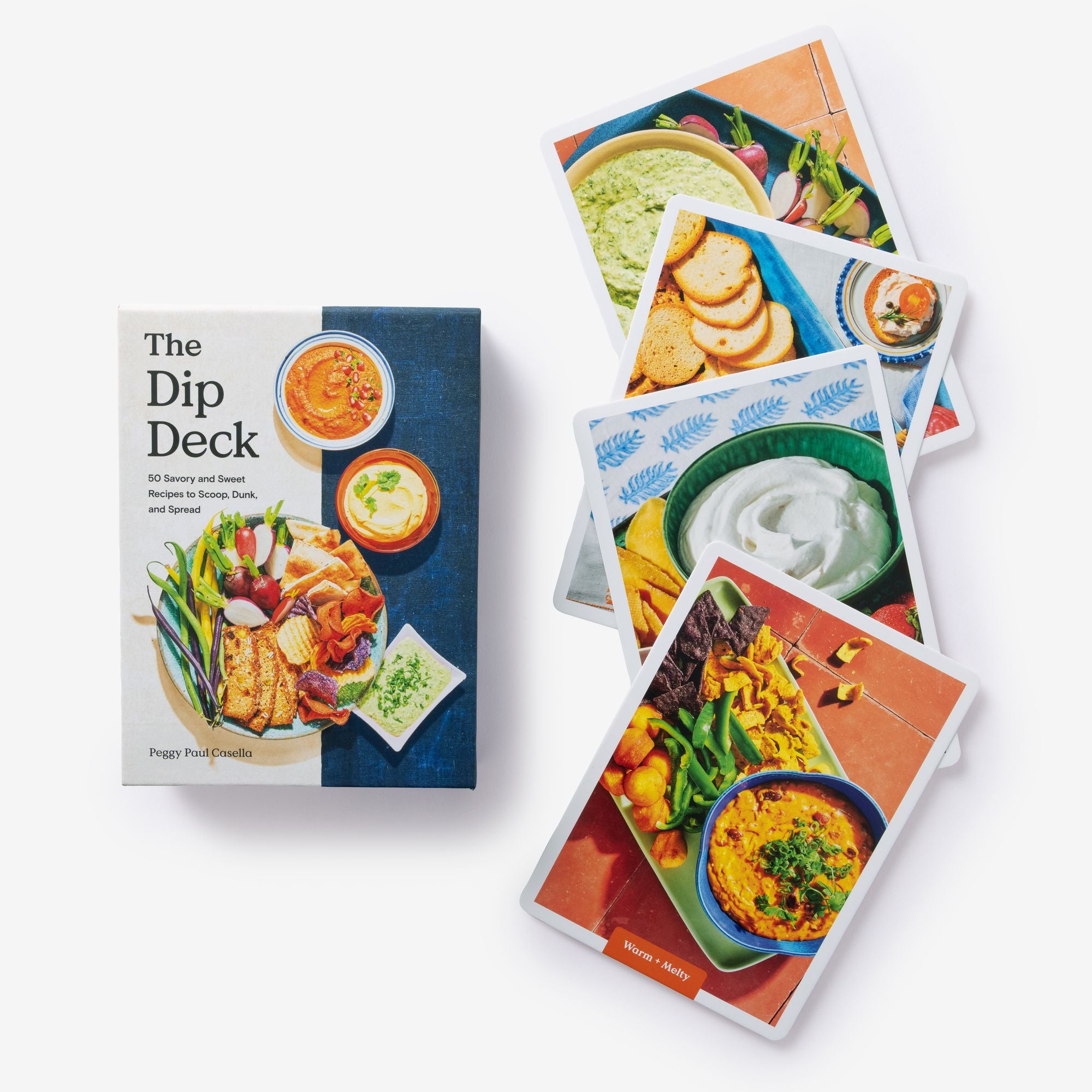The Dip Deck: Recipe Cards: 50 Savory and Sweet Recipes to Scoop, Dunk, and Spread