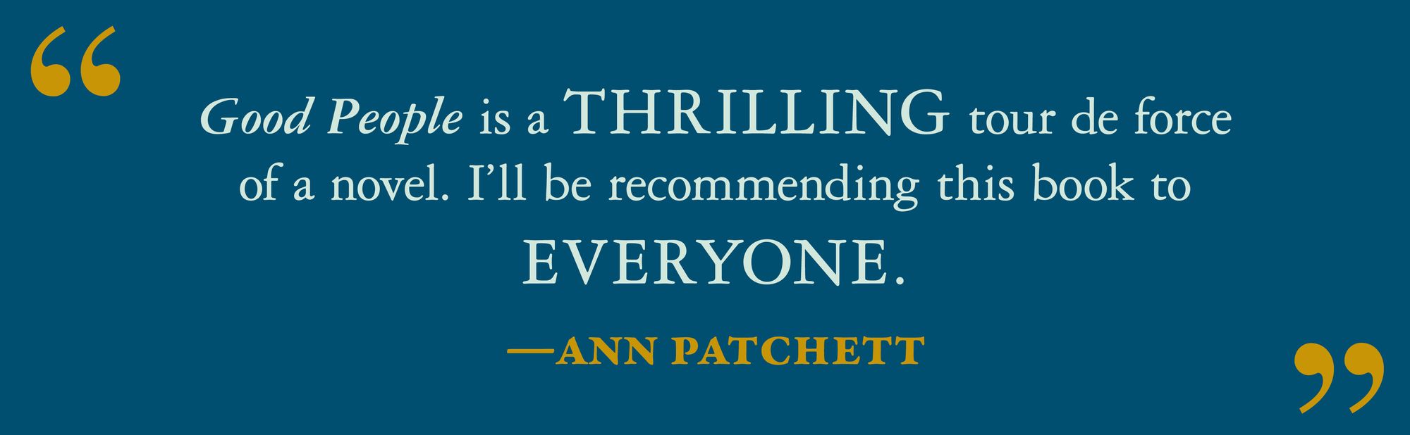 Good People: A Novel