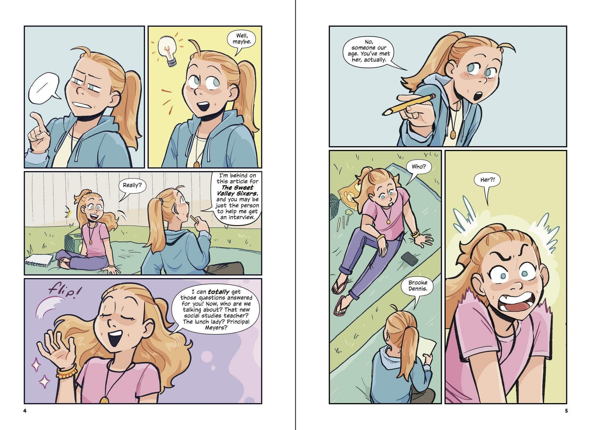 Sweet Valley Twins: The New Girl: (A Graphic Novel)