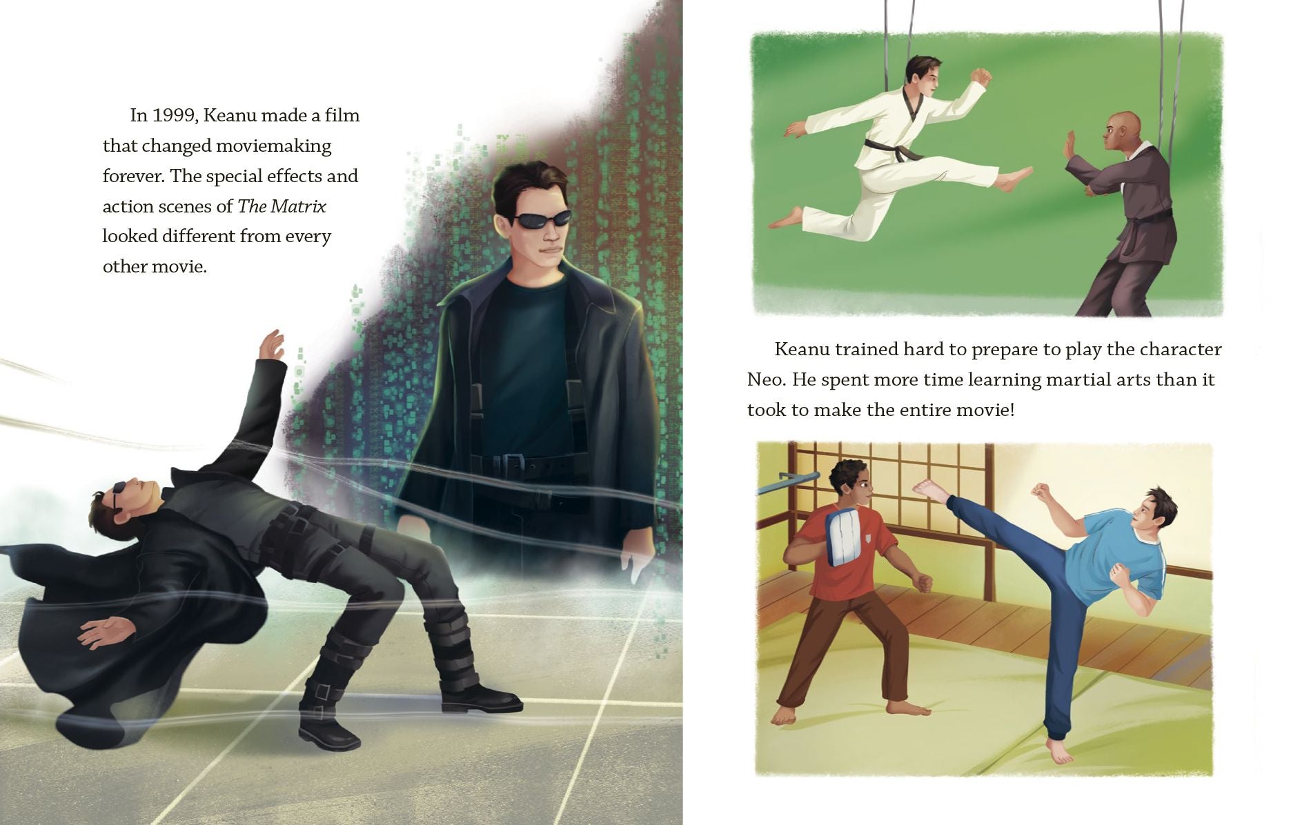 Keanu Reeves: A Little Golden Book Biography