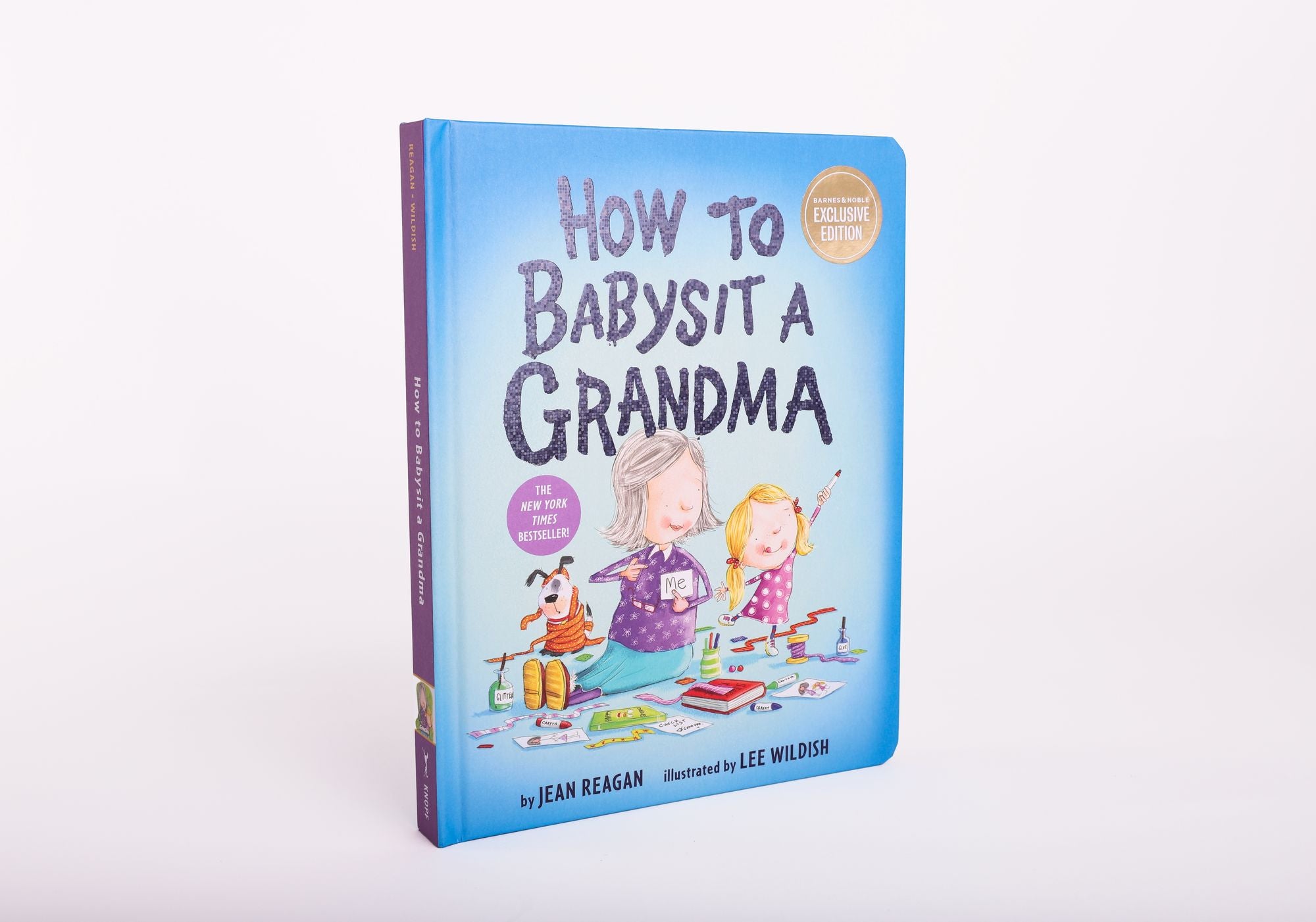 How to Babysit a Grandma Deluxe Board Book (B&N Exclusive Edition)