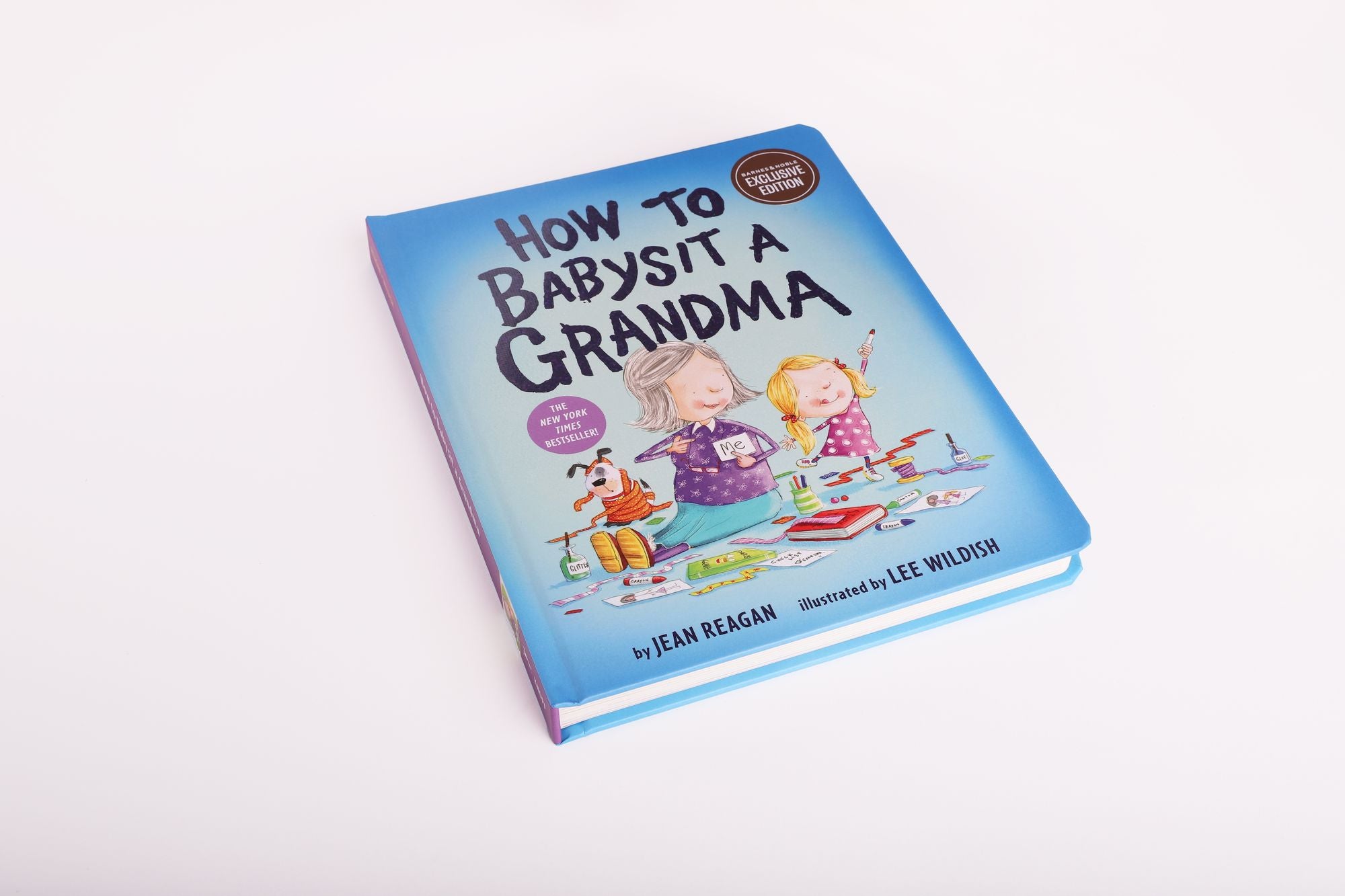 How to Babysit a Grandma Deluxe Board Book (B&N Exclusive Edition)